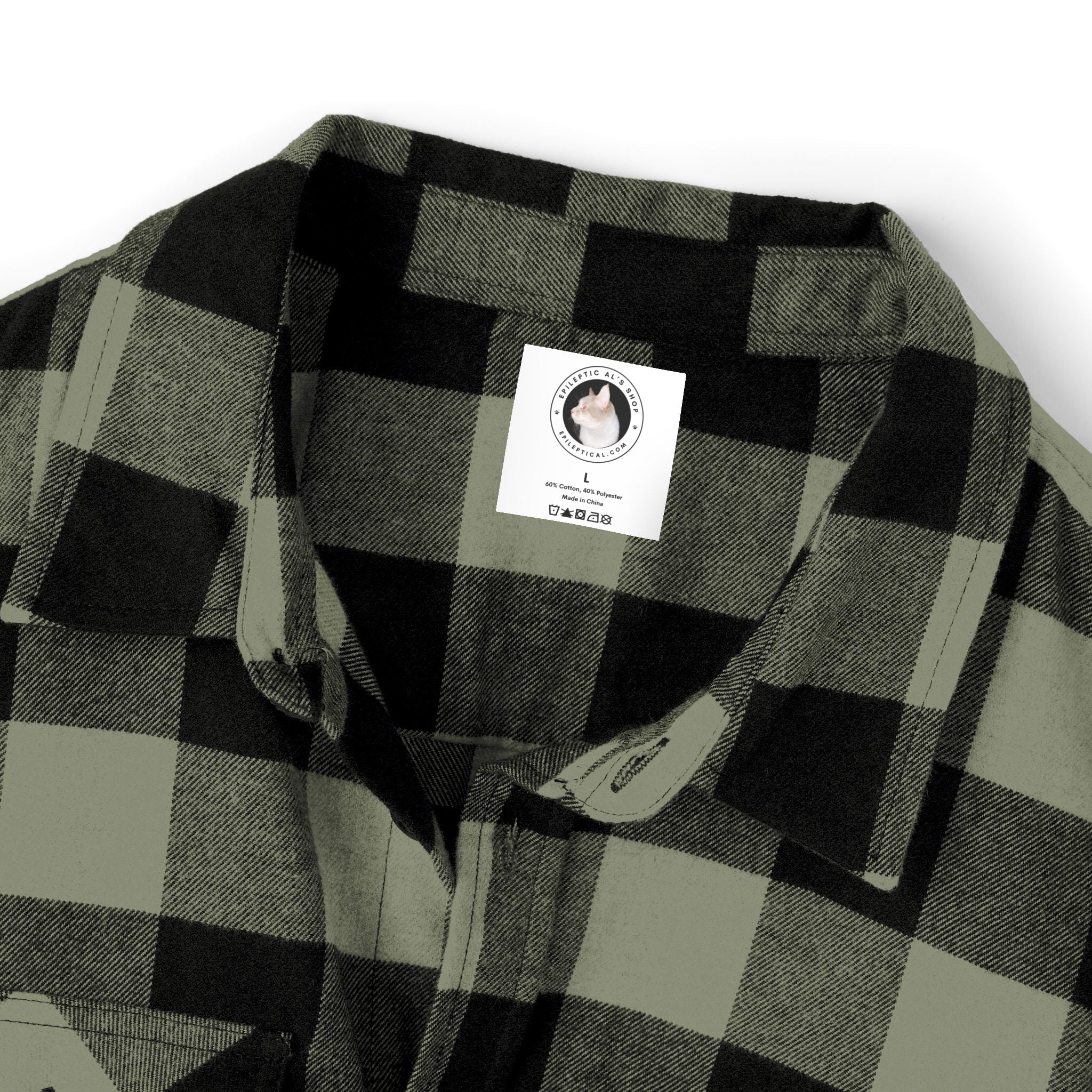 Epilepsy Butterfly Unisex Flannel Shirt