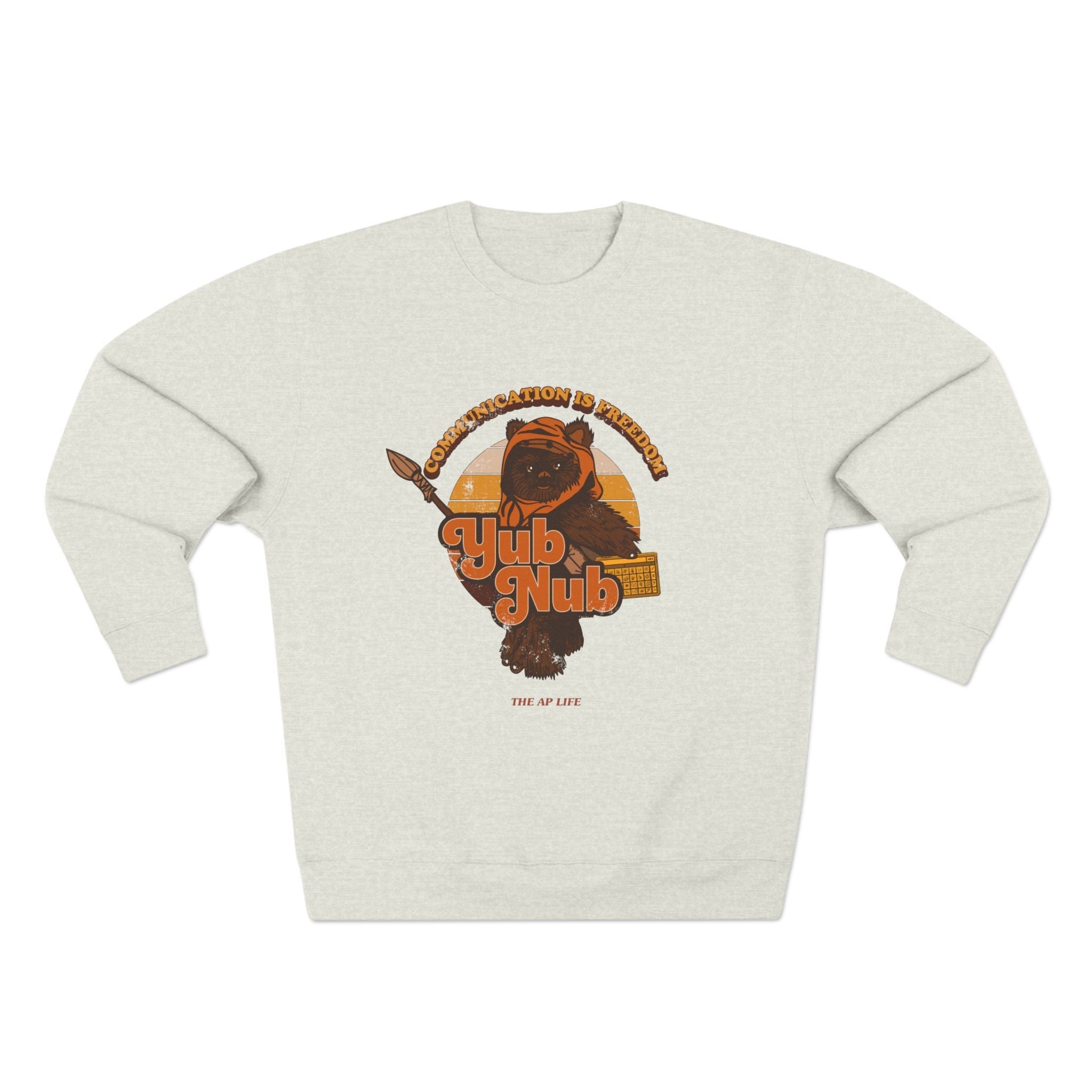 Communication is Freedom - Yub Nub - AAC - Unisex Crewneck Sweatshirt