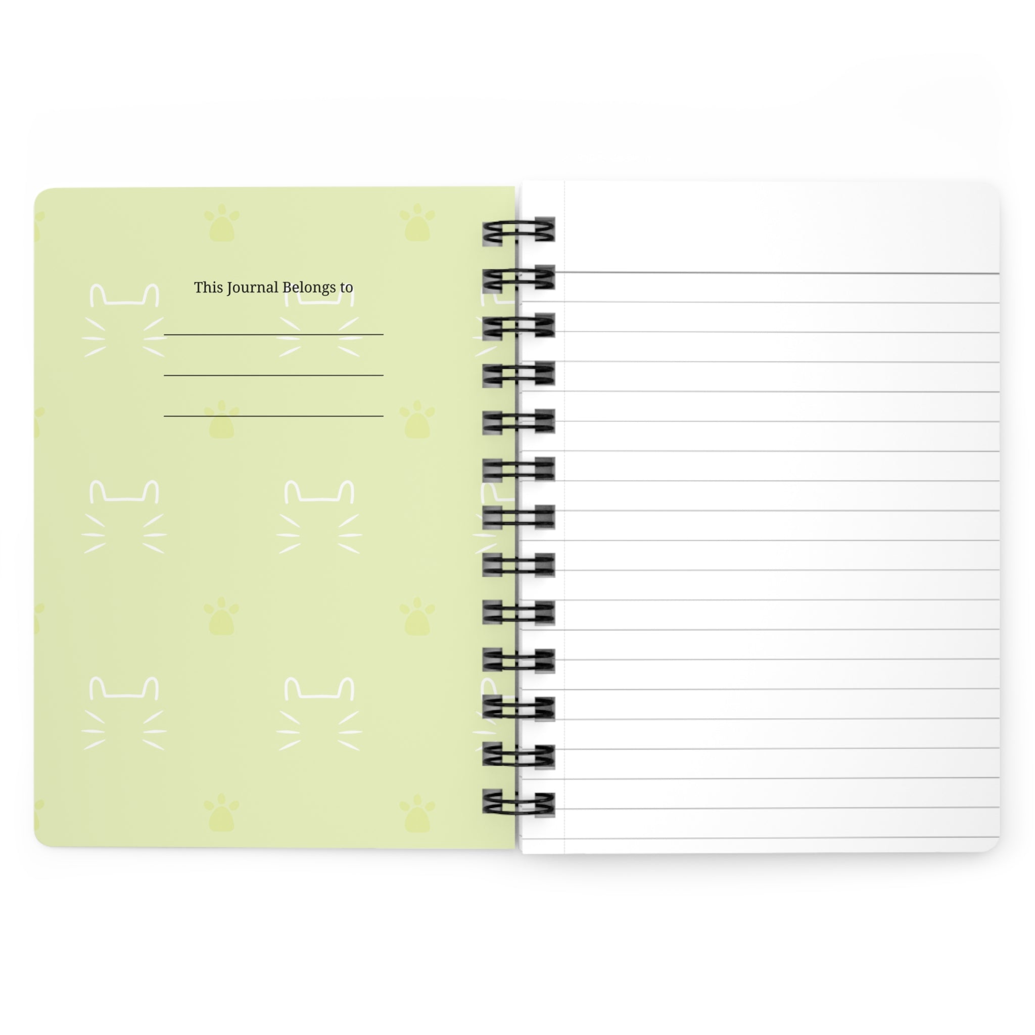 Adorable Things My Cats Do Spiral Bound Journal
