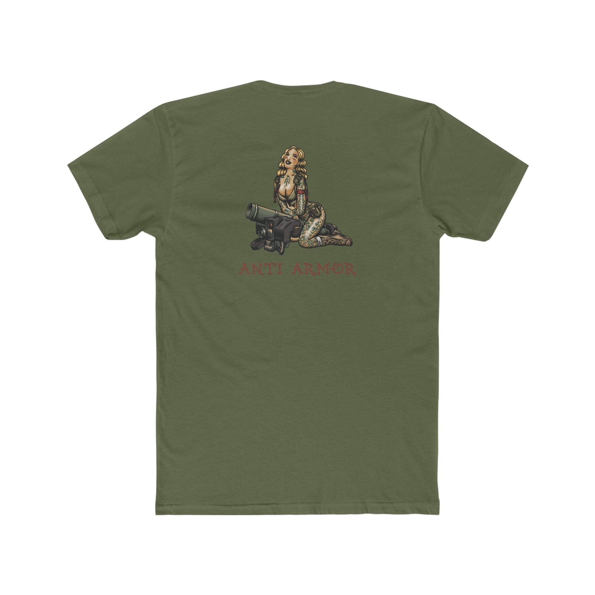 Anti Armor Pin Up - Crew Tee