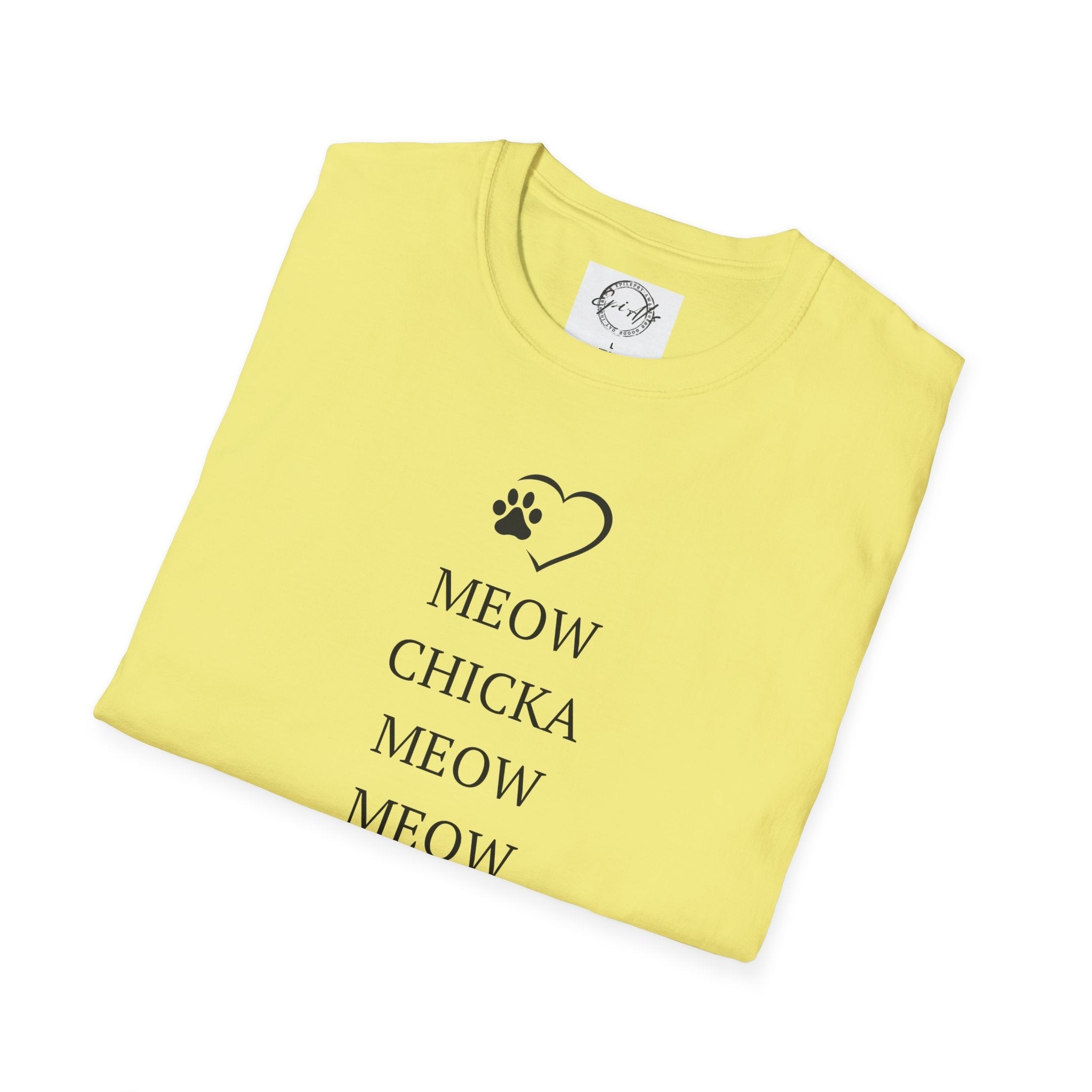Meow Chicka Meow Meow Unisex Softstyle T-Shirt