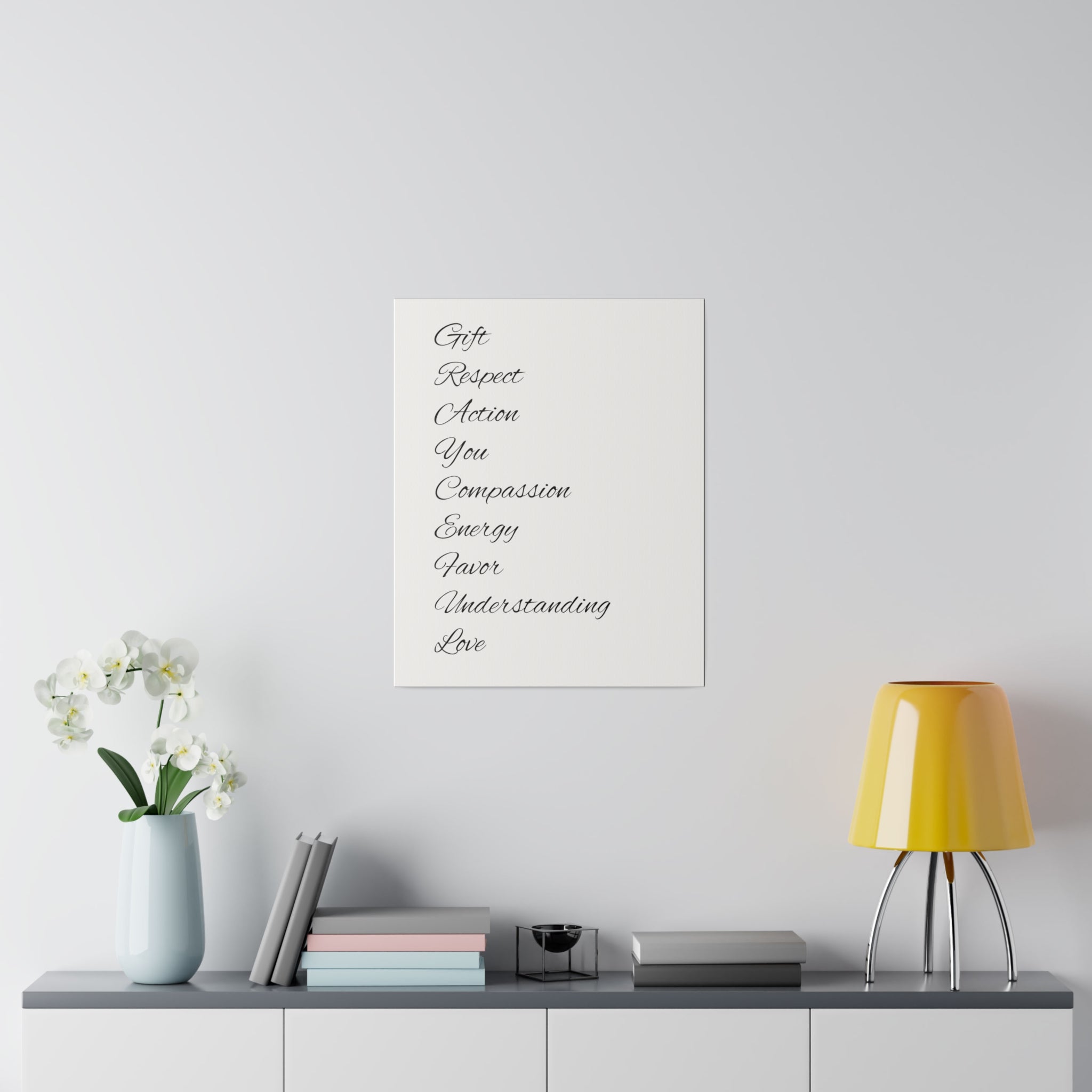 Matte Canvas, Stretched, 0.75"