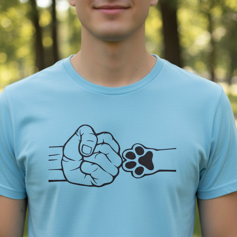 Fist Bump Unisex Heavy Cotton Tee