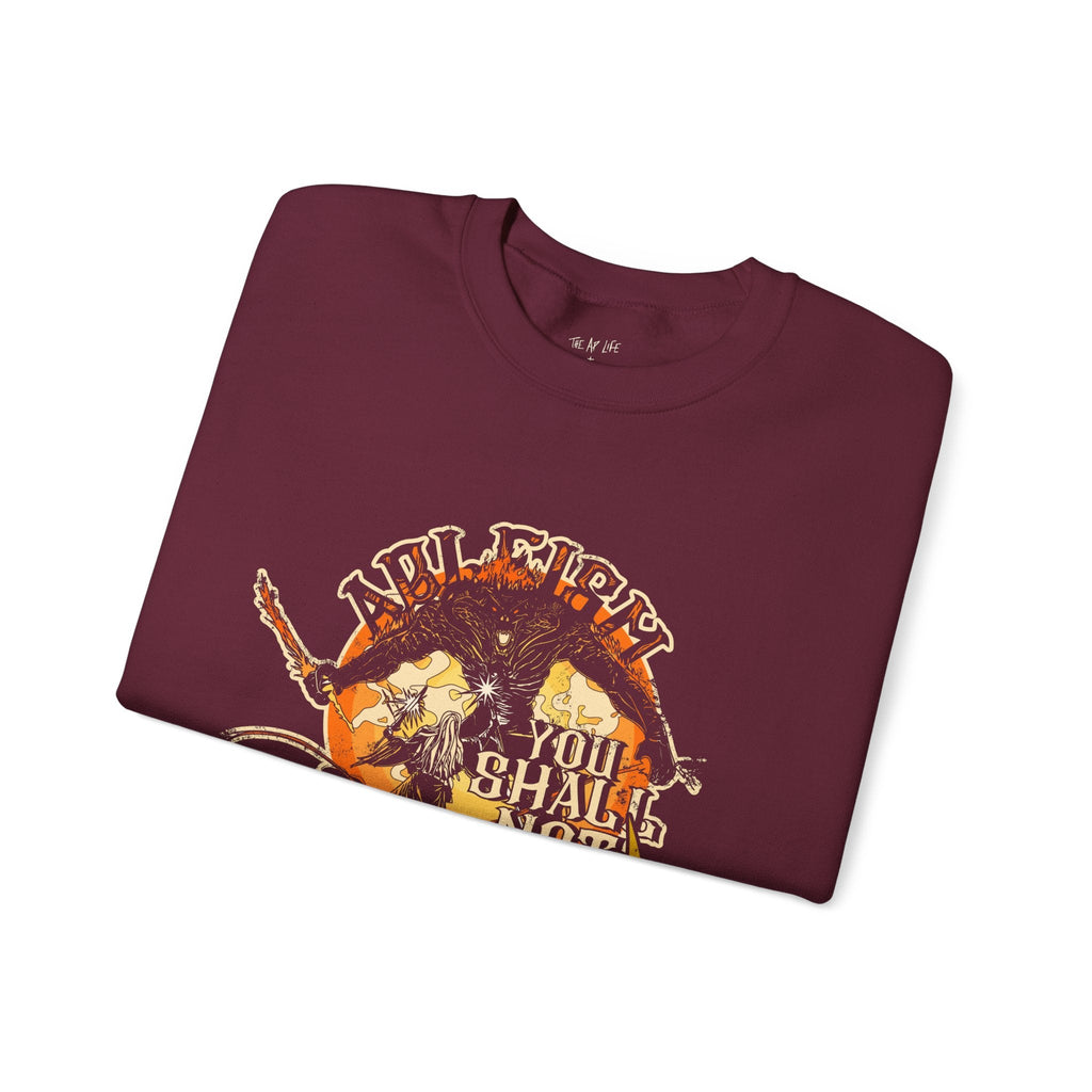 Ableism - You Shall Not Pass - LOTR - Adult Unisex Heavy Blend™ Crewneck Sweatshirt