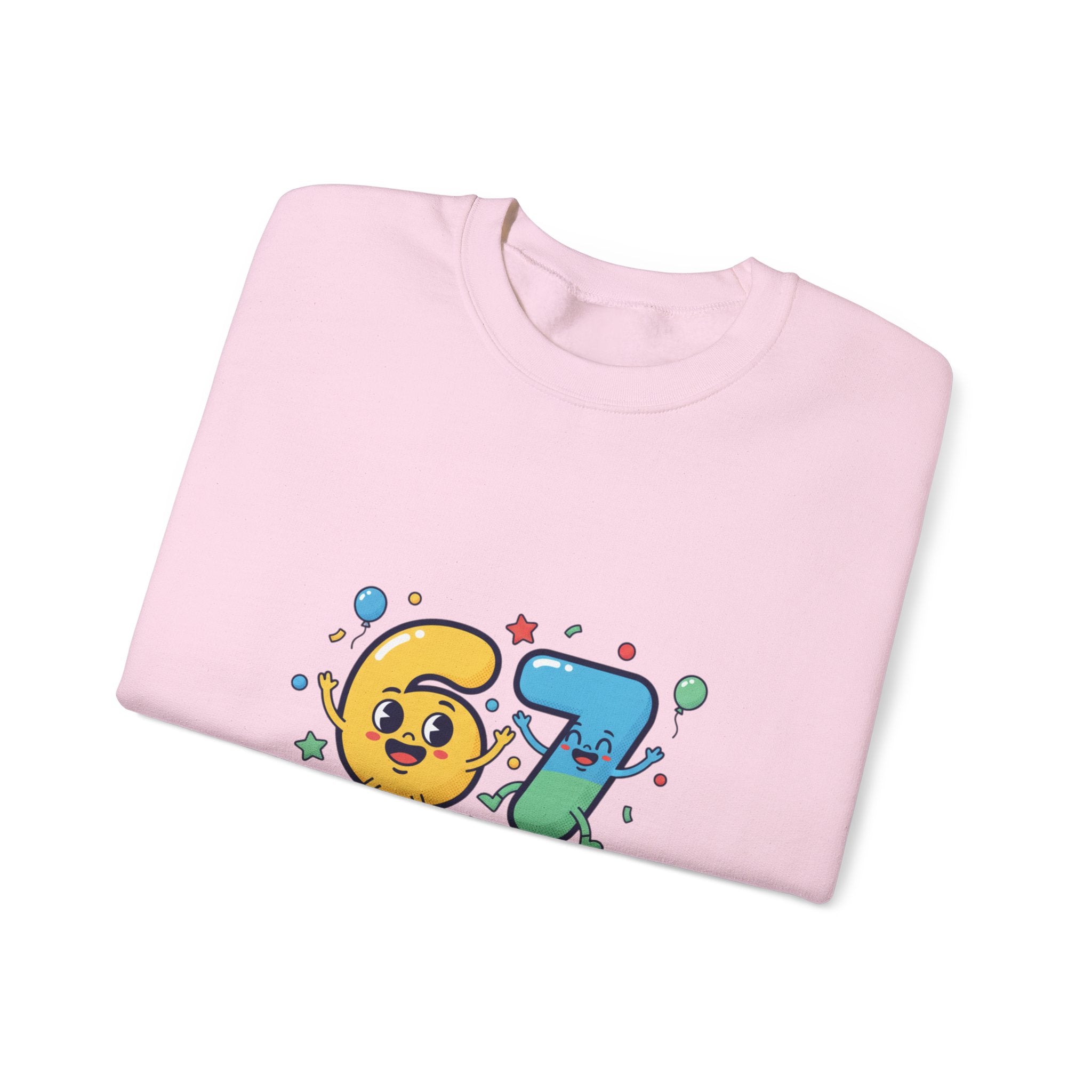 67 Meme Crewneck Sweatshirt | random number meme, absurdist humor