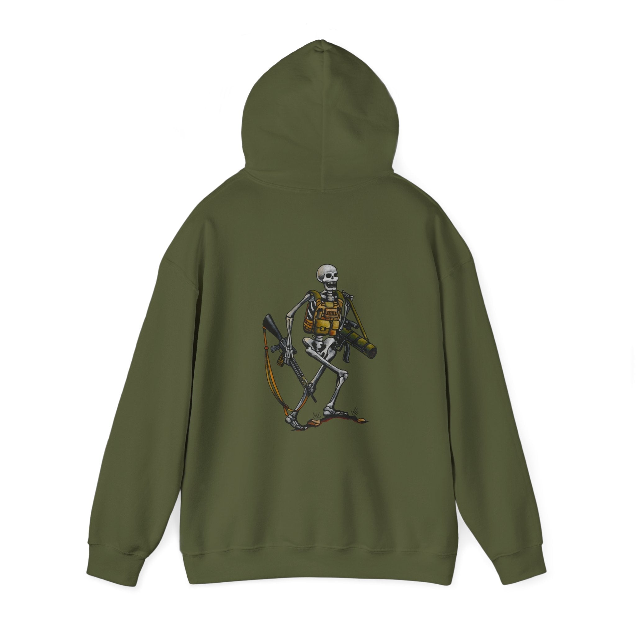 Assault Man Skeleton 0351 - Hoodie