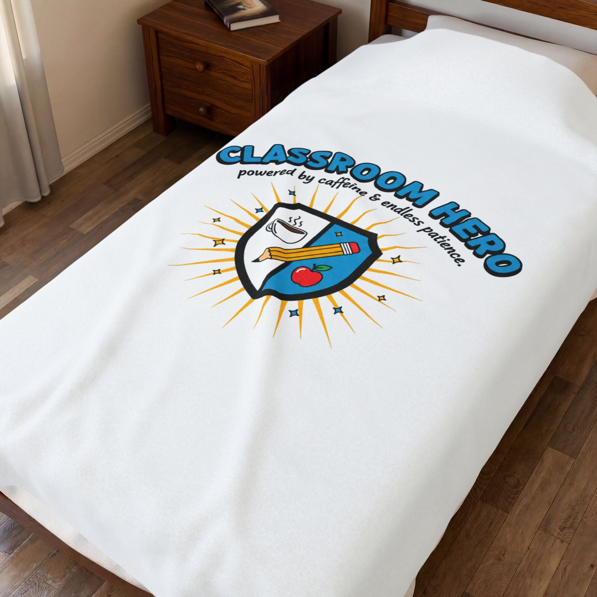 Classroom Hero Shield Blanket | Teacher Appreciation, Teacher Life