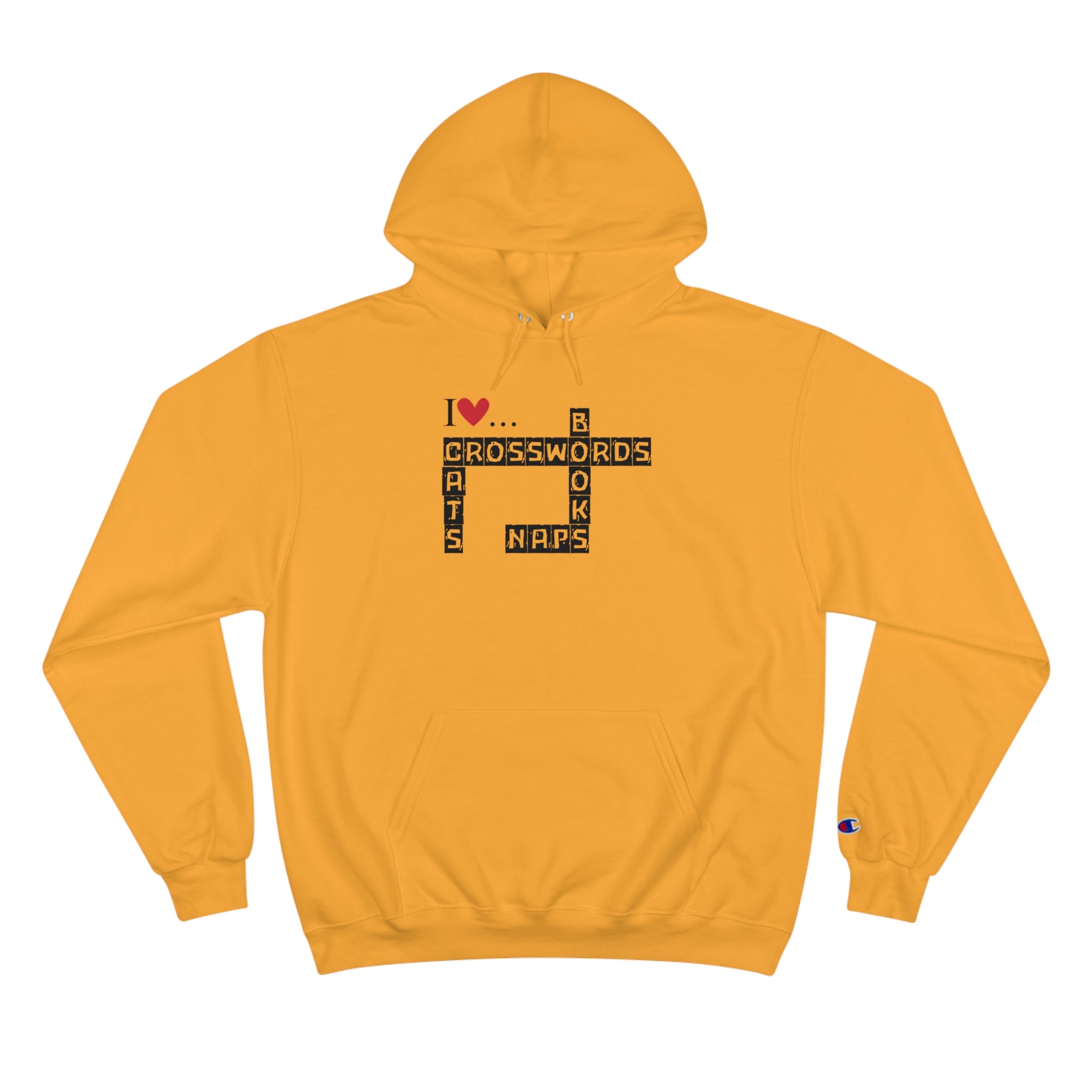 Crosswords and Cats Hoodie