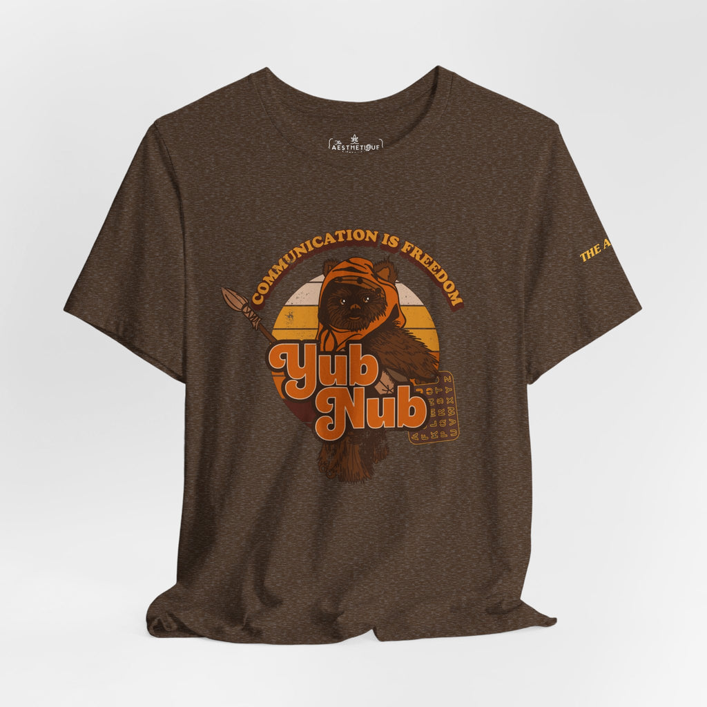 Communication is Freedom - Yub Nub - S2C - Adult Unisex Jersey Short Sleeve Tee