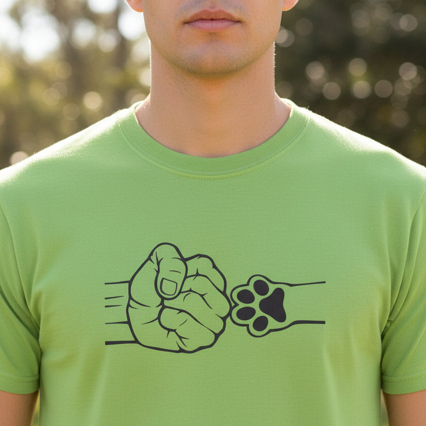 Fist Bump Unisex Heavy Cotton Tee