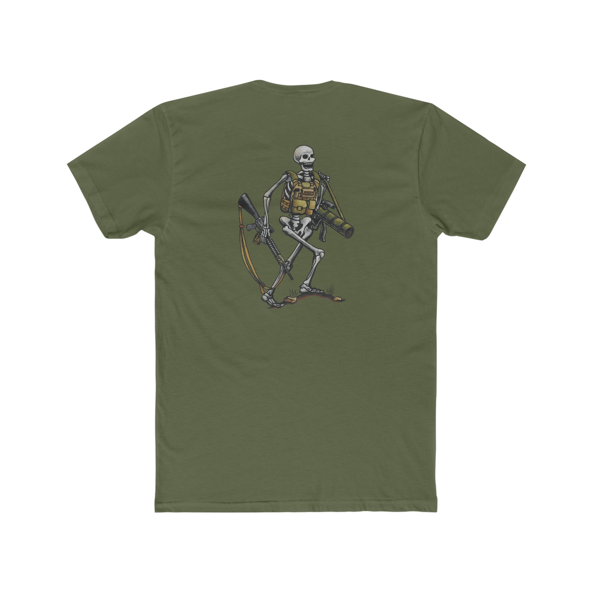 Assault Man Skeleton 0351 - Crew Tee