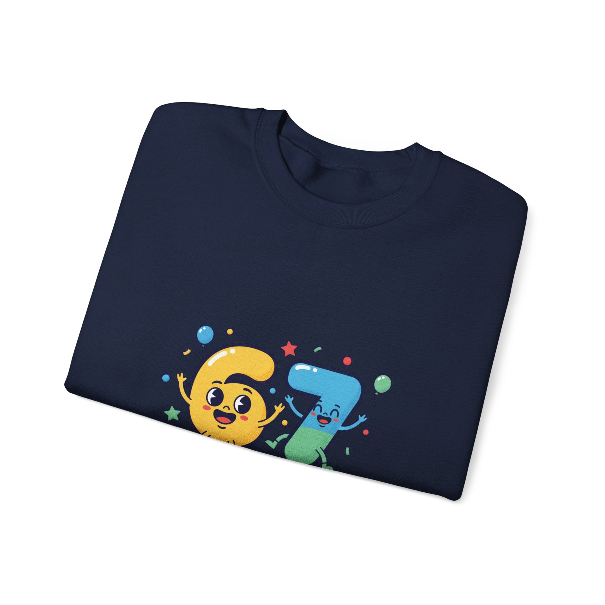 67 Meme Crewneck Sweatshirt | random number meme, absurdist humor
