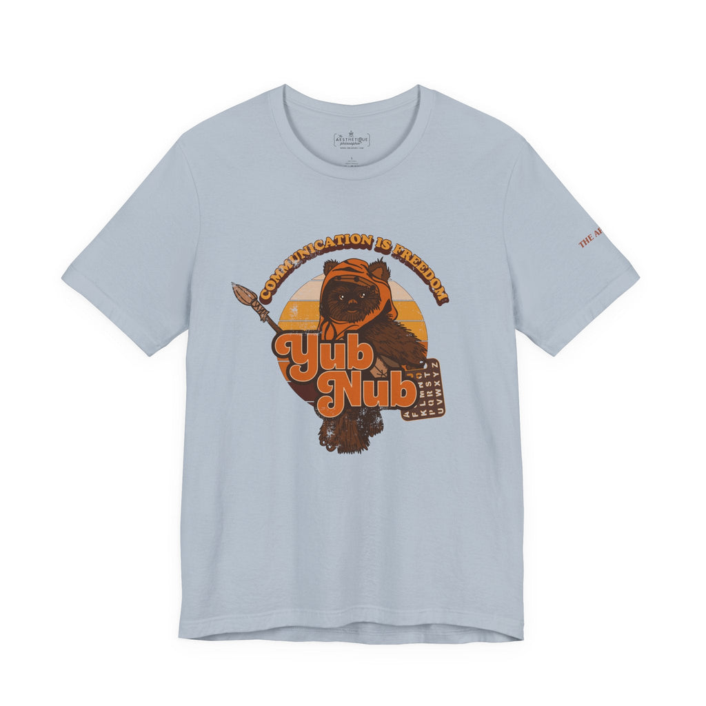Communication is Freedom - Yub Nub - S2C - Adult Unisex Jersey Short Sleeve Tee