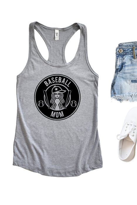 Baseball Mom Tank-1414