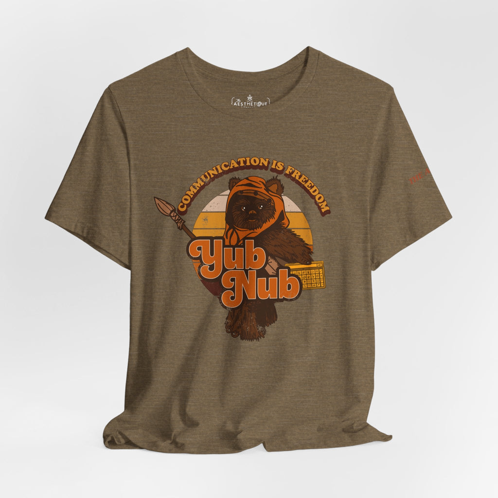 Communication is Freedom - Yub Nub - AAC - Unisex Jersey Short Sleeve Tee