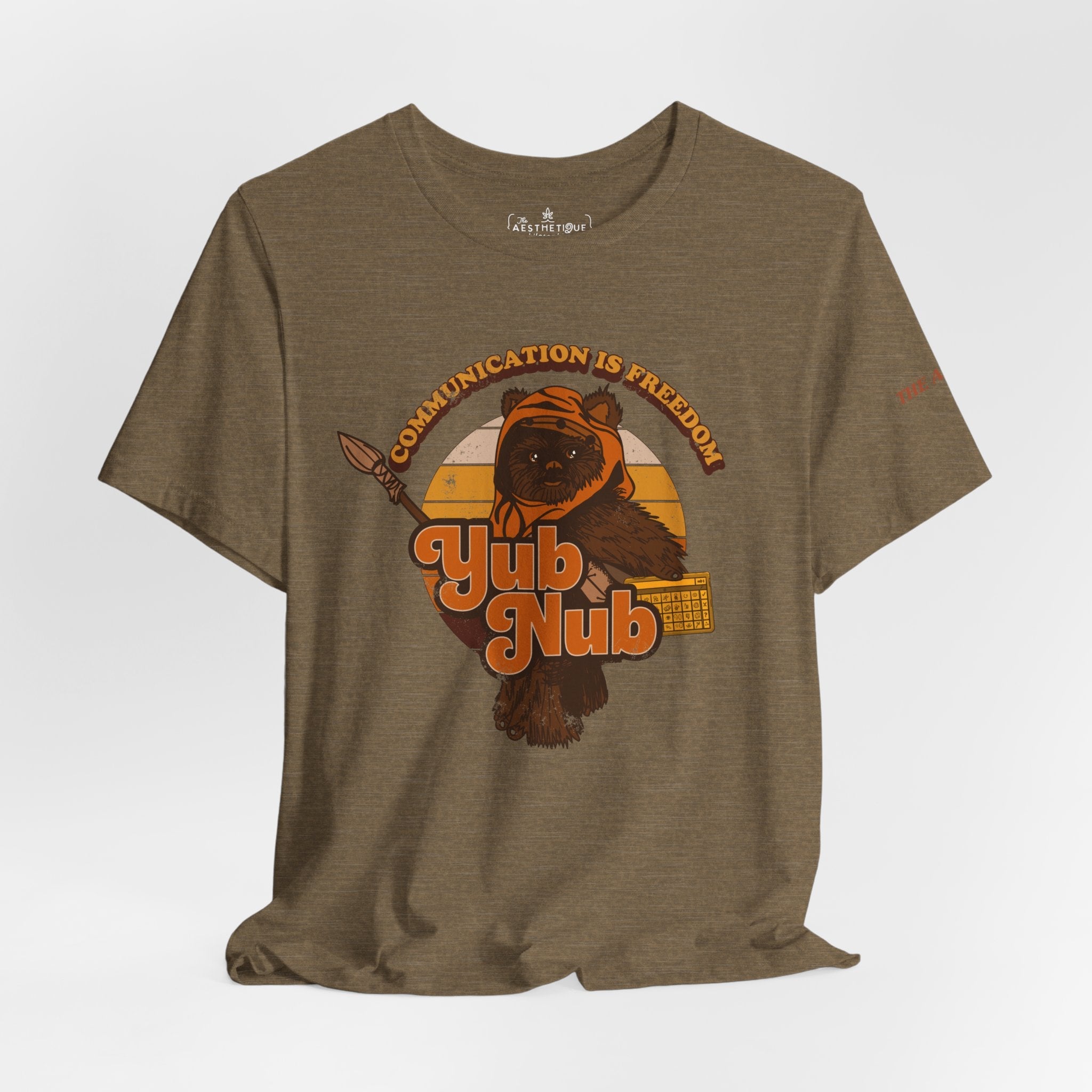 Communication is Freedom - Yub Nub - AAC - Unisex Jersey Short Sleeve Tee