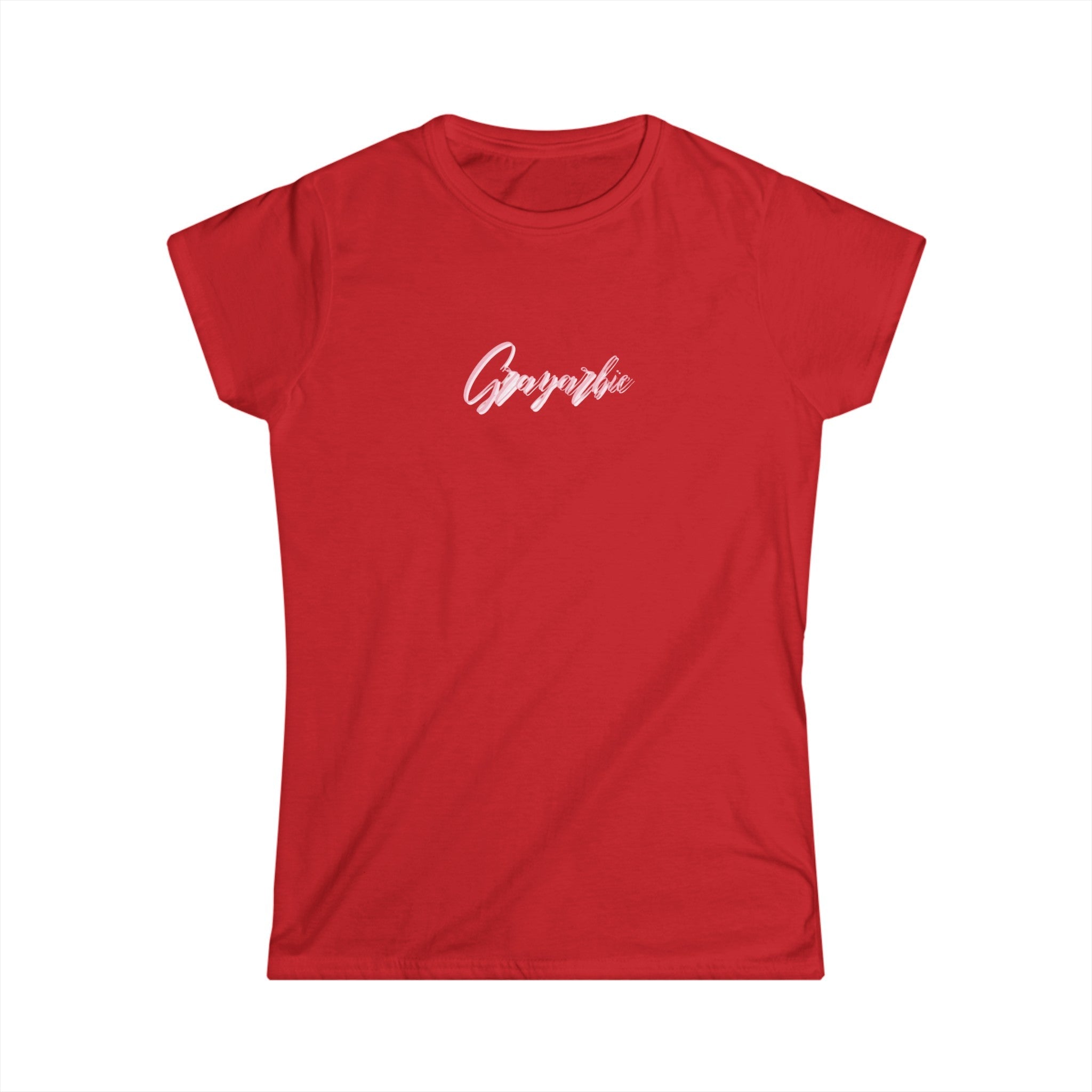 Women's Softstyle Tee "Grayarbie"