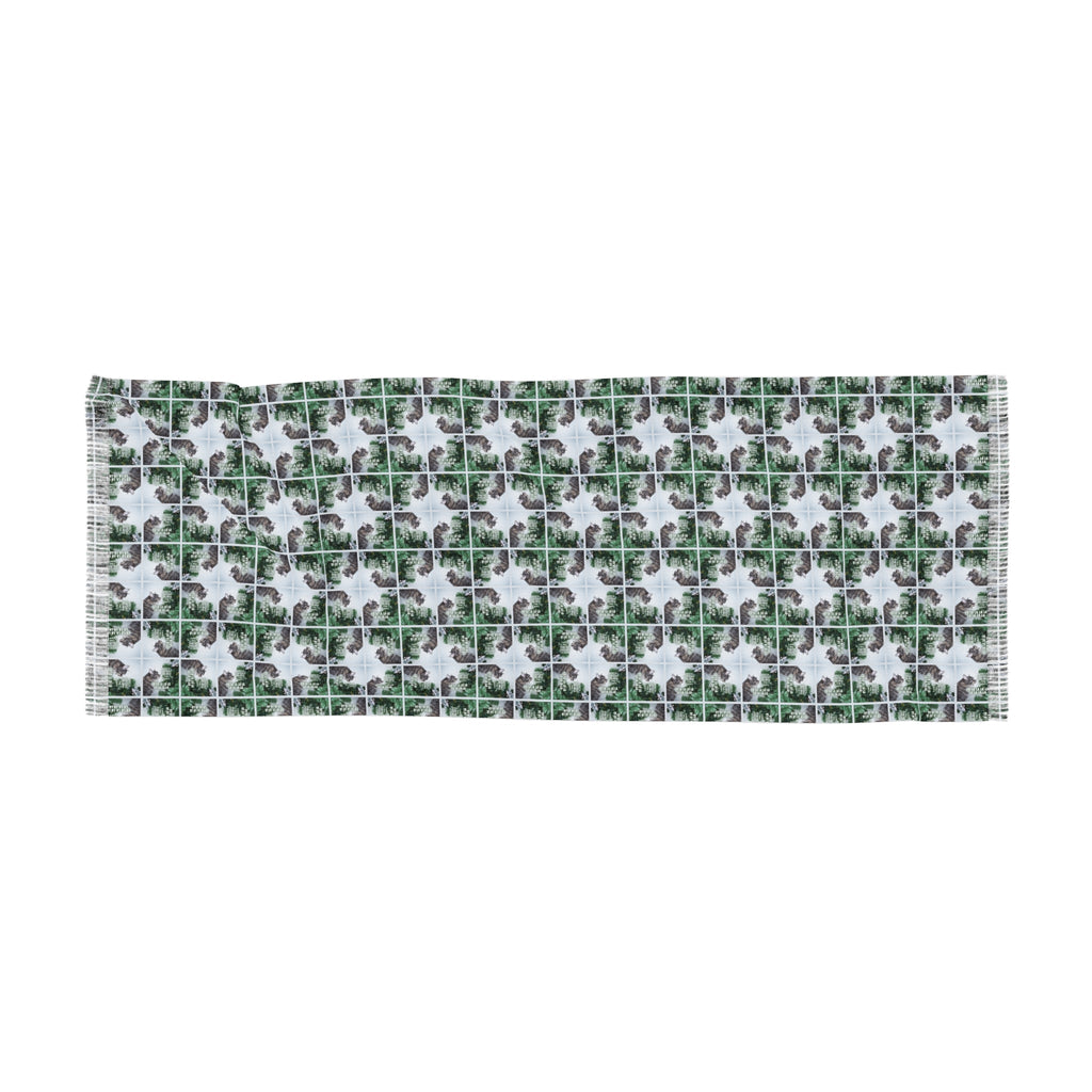 Wreck the Tree Christmas Light Scarf