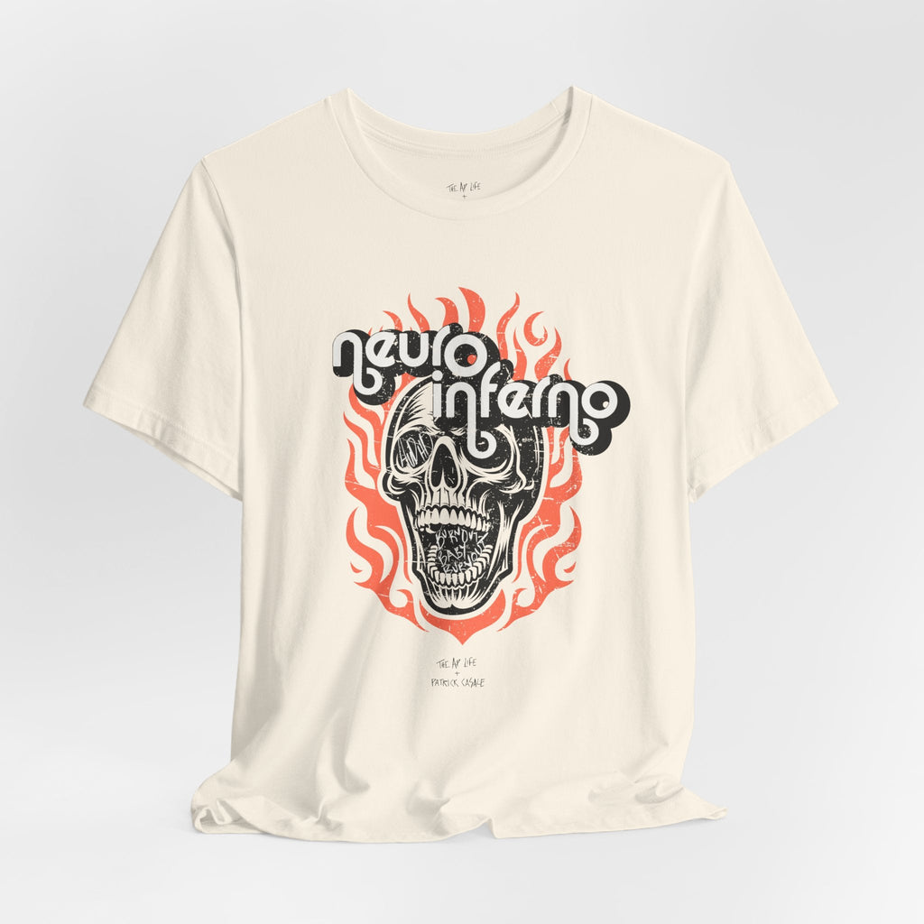Neuro Inferno - AuDHD Burnout - Patrick Casale - Adult Unisex Jersey Tee (Ships Internationally)