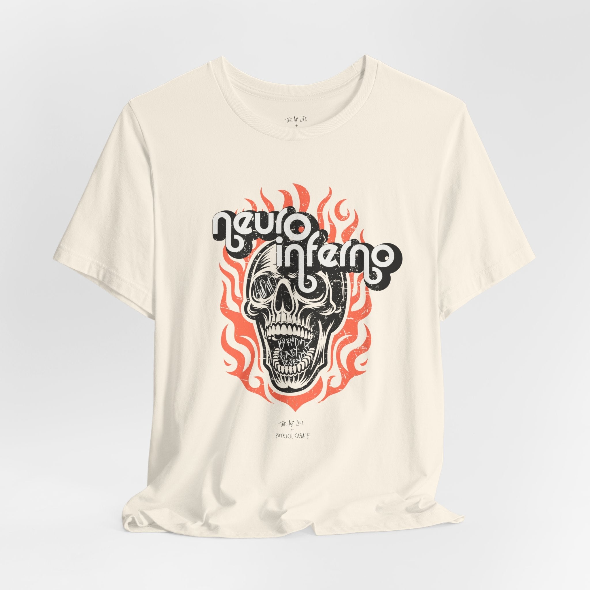 Neuro Inferno - AuDHD Burnout - Patrick Casale - Adult Unisex Jersey Tee (Ships Internationally)