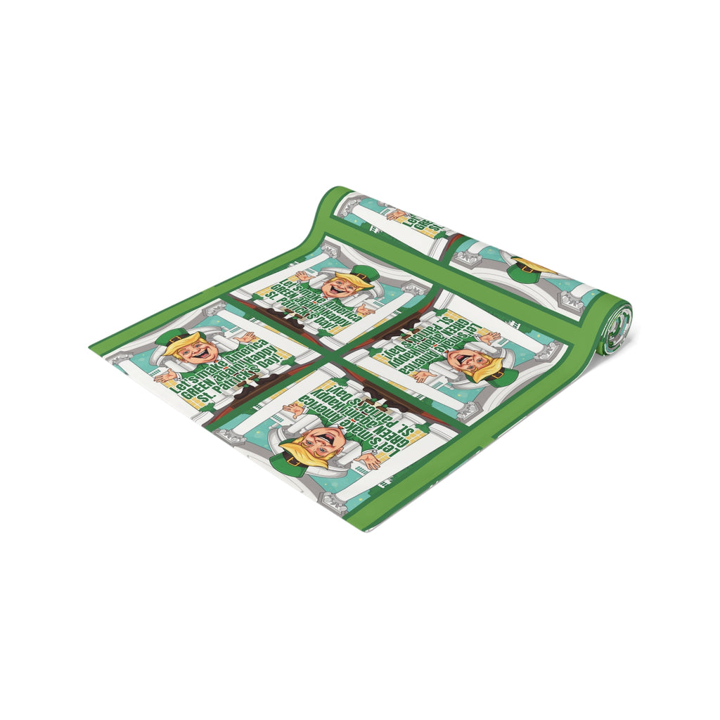 Make America Green Again Table Runner