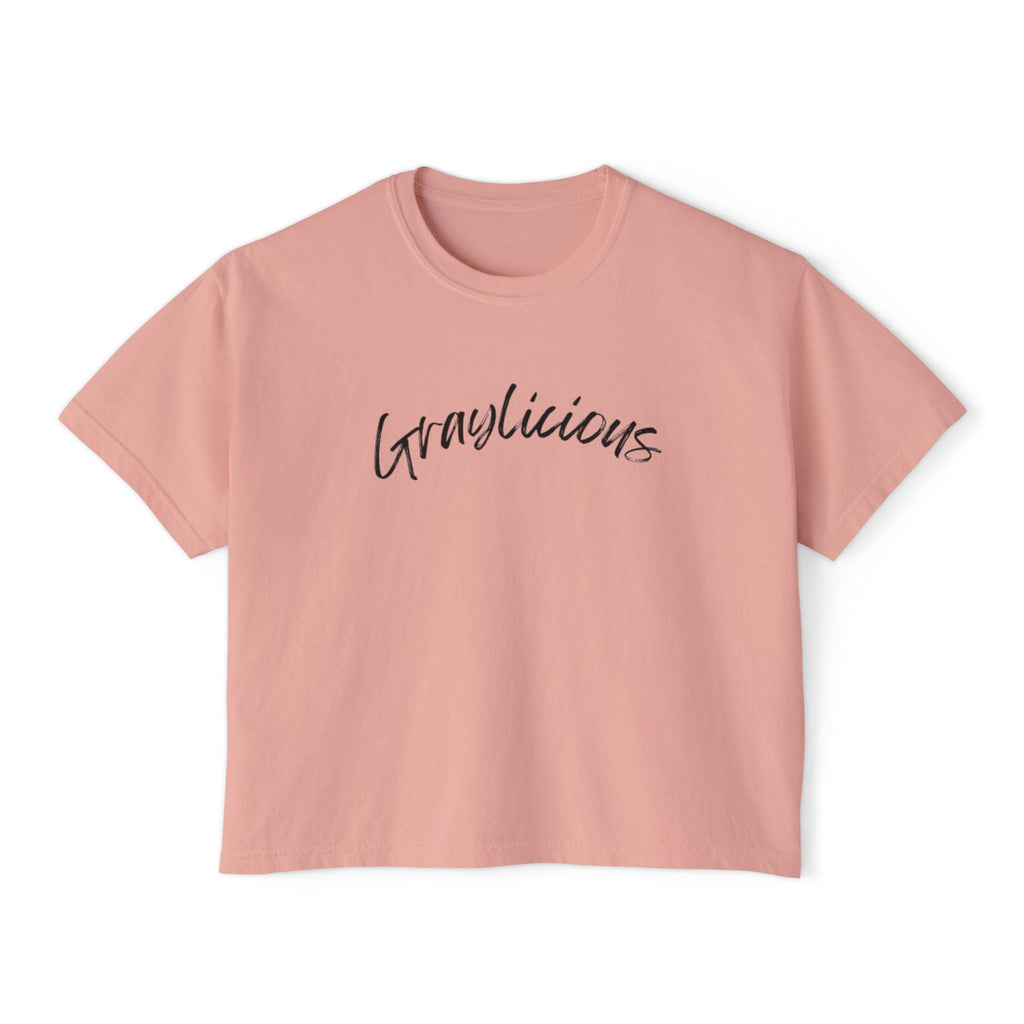 Women's Boxy Tee " Graylicious"