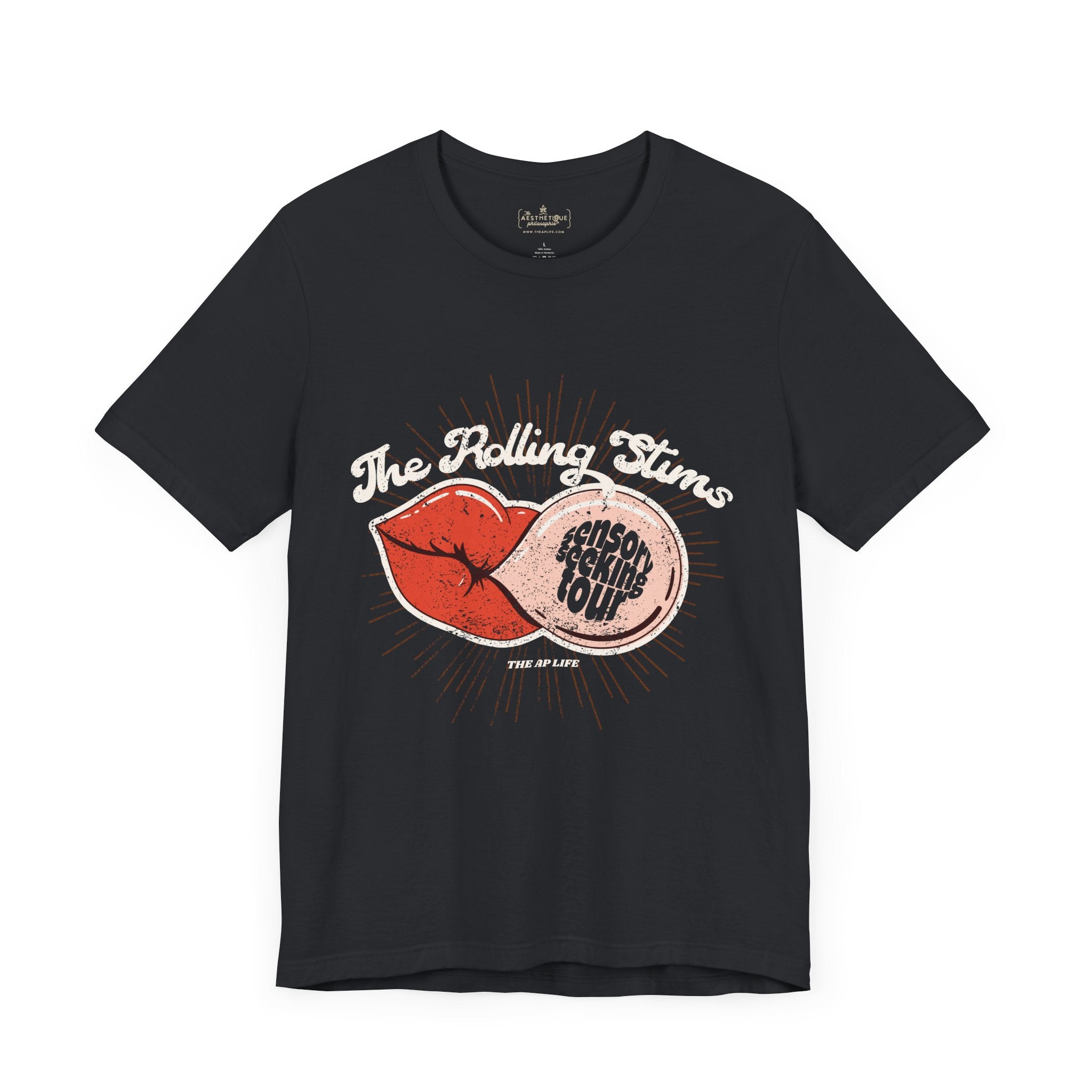 The Rolling Stims Sensory Seeking Tour - Adult Unisex Jersey Tee