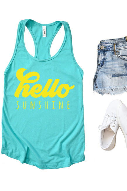 Hello Sunshine Tank-1471