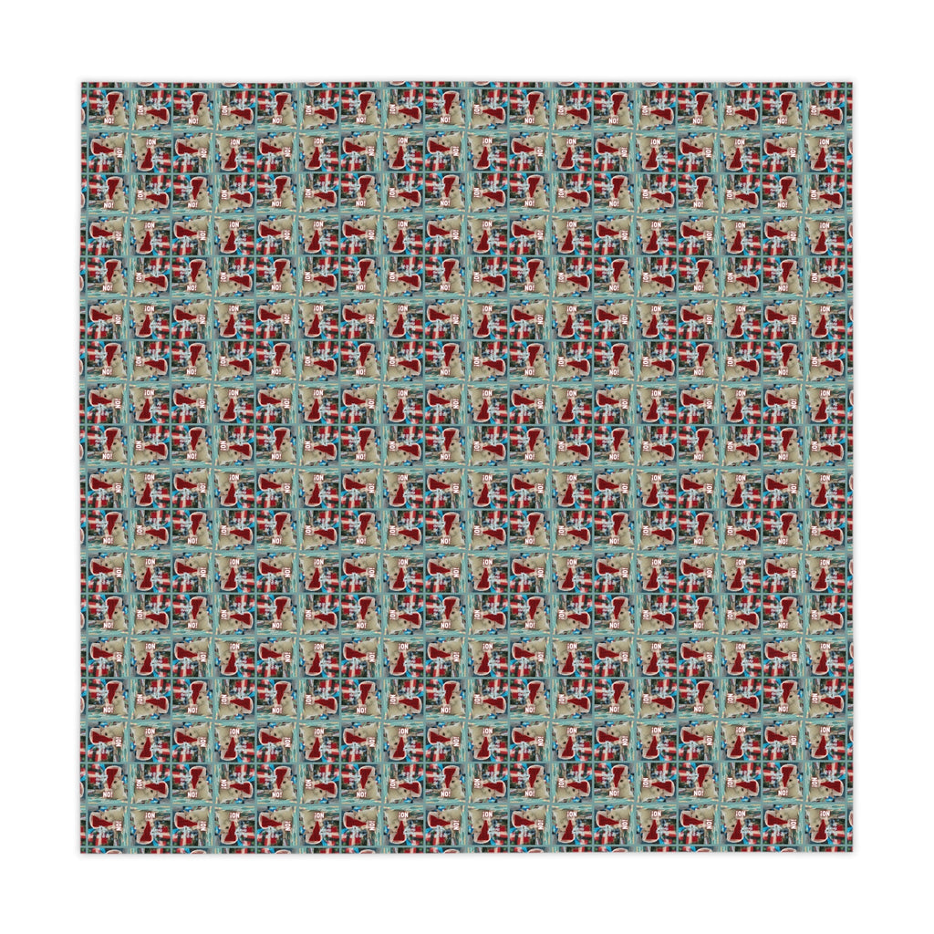 Dashing Through the No Christmas Tablecloth