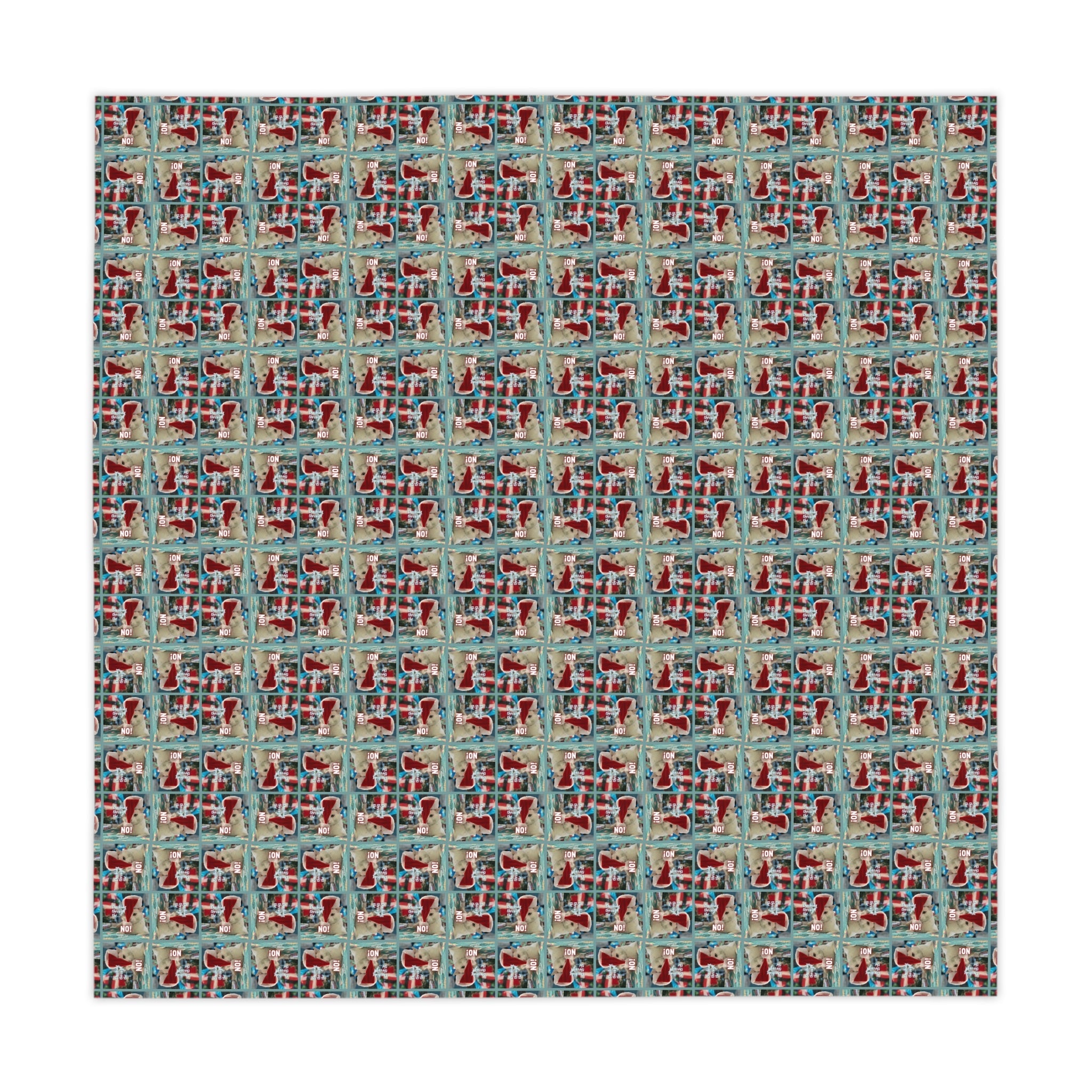 Dashing Through the No Christmas Tablecloth