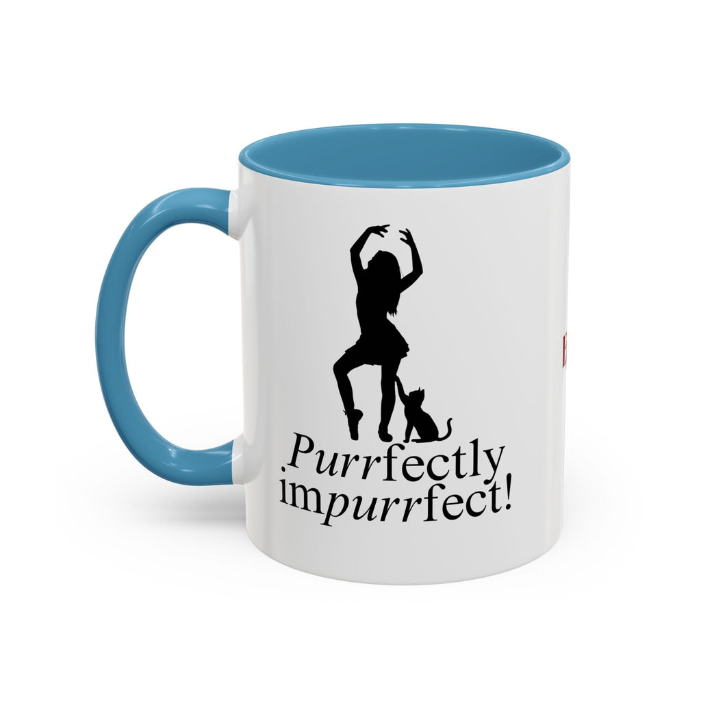 Purrfectly Impurrfect Accent Coffee Mug (11, 15oz)