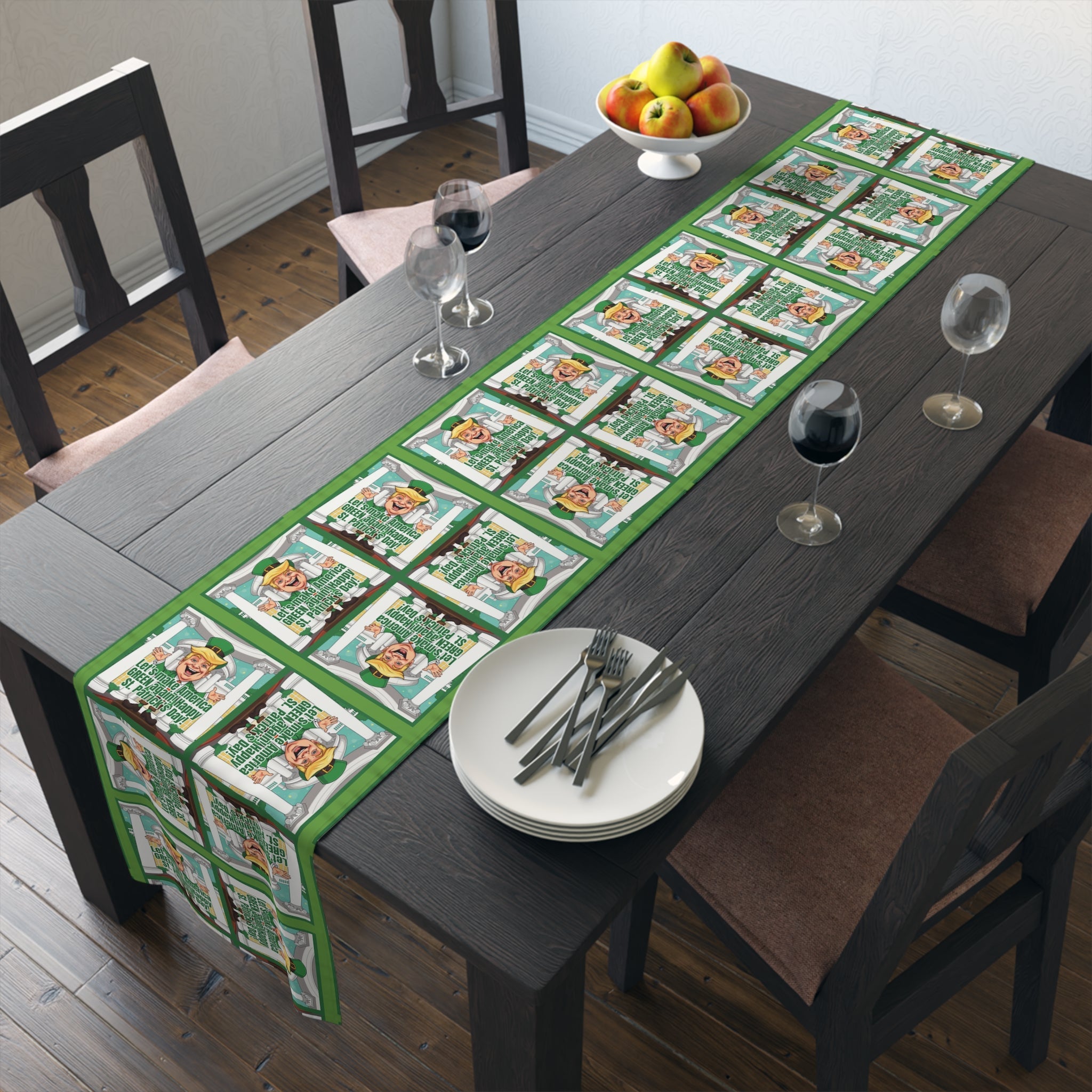 Make America Green Again Table Runner
