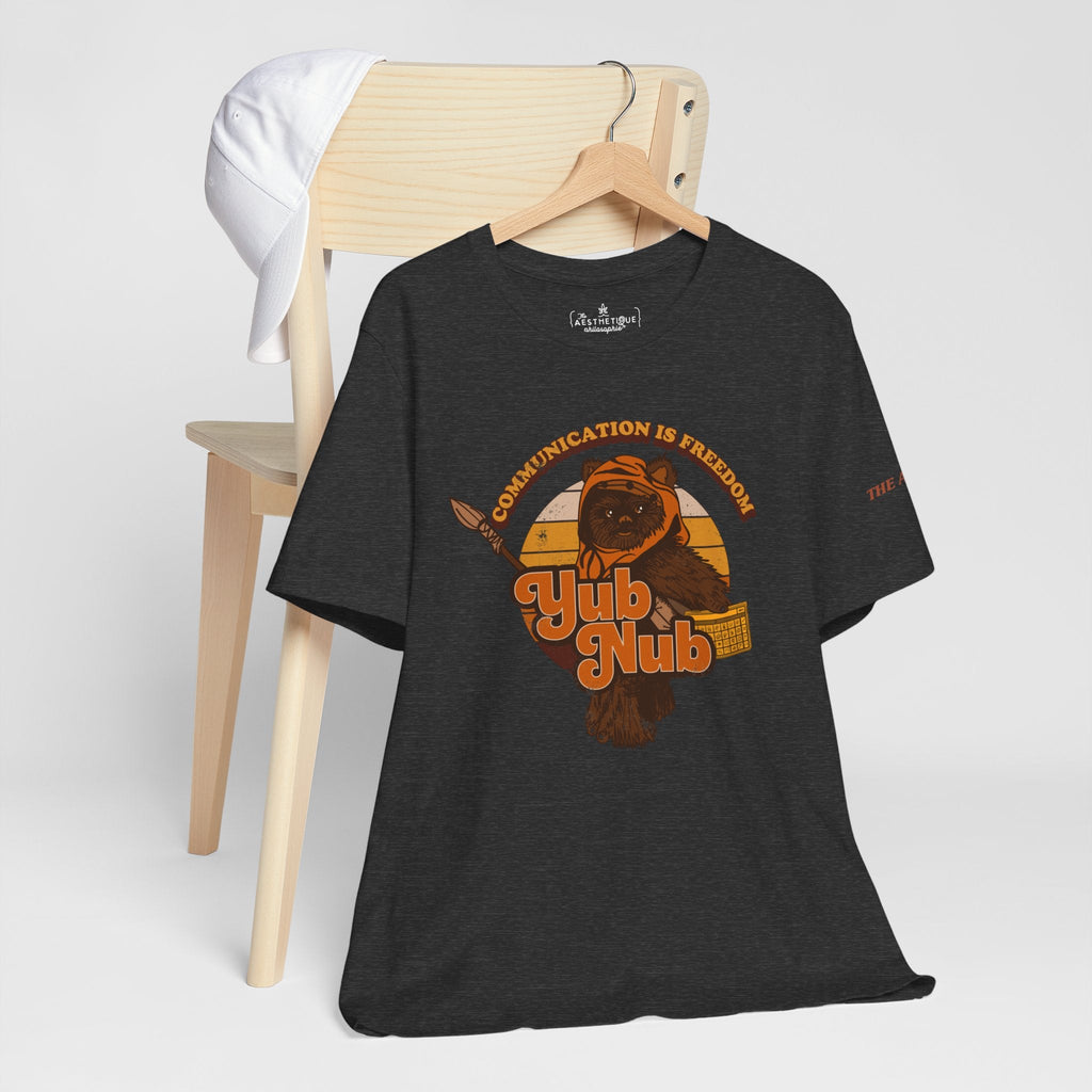 Communication is Freedom - Yub Nub - AAC - Unisex Jersey Short Sleeve Tee