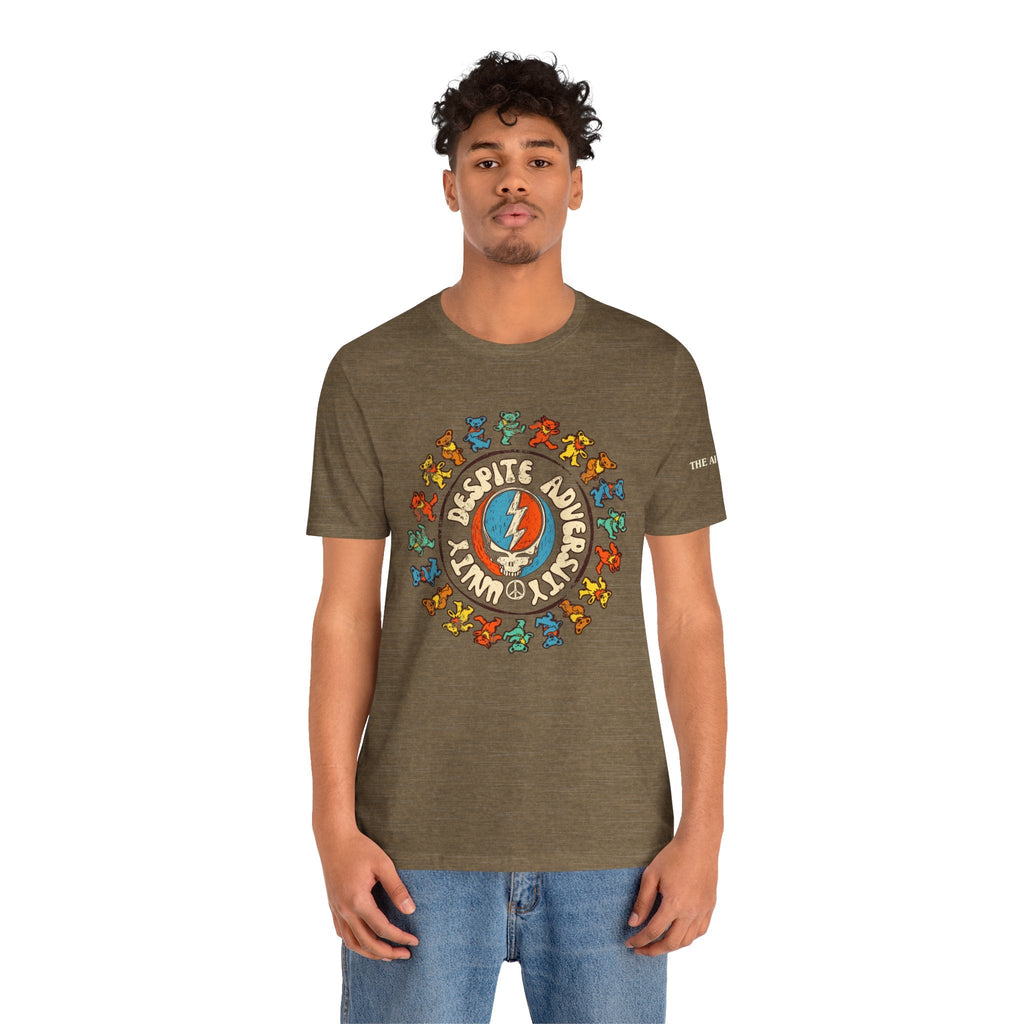 Unity Despite Adversity - Feeding America Fundraiser Tee - Unisex Jersey Short Sleeve Tee