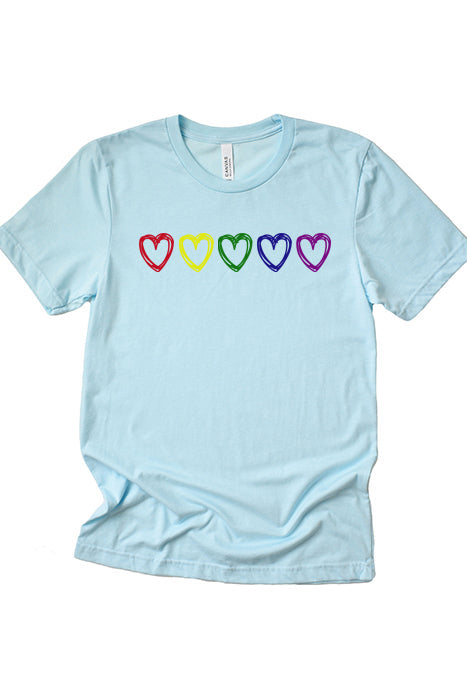 Rainbow Hearts 1524