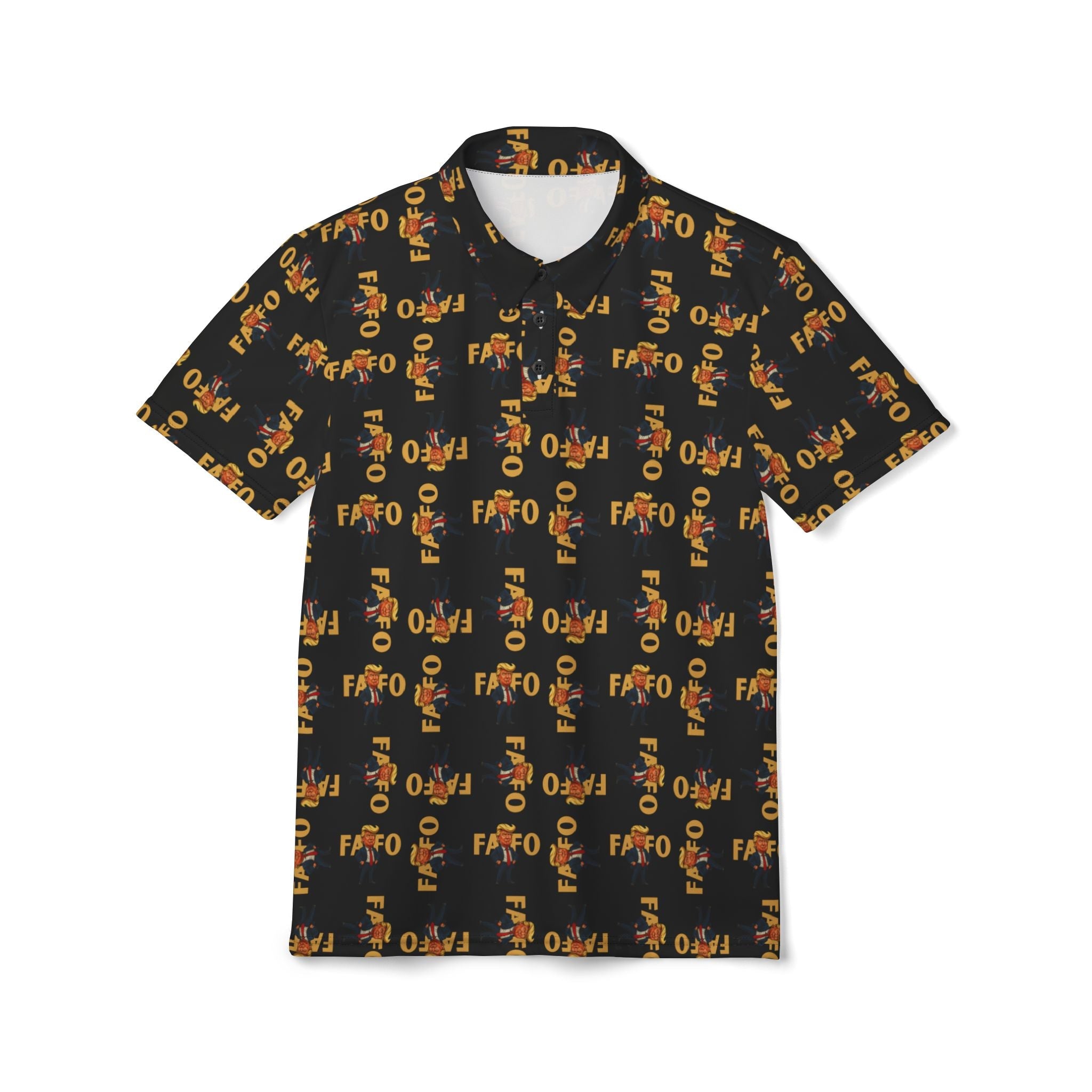 Brazen Political Parody Unisex Polo Shirt