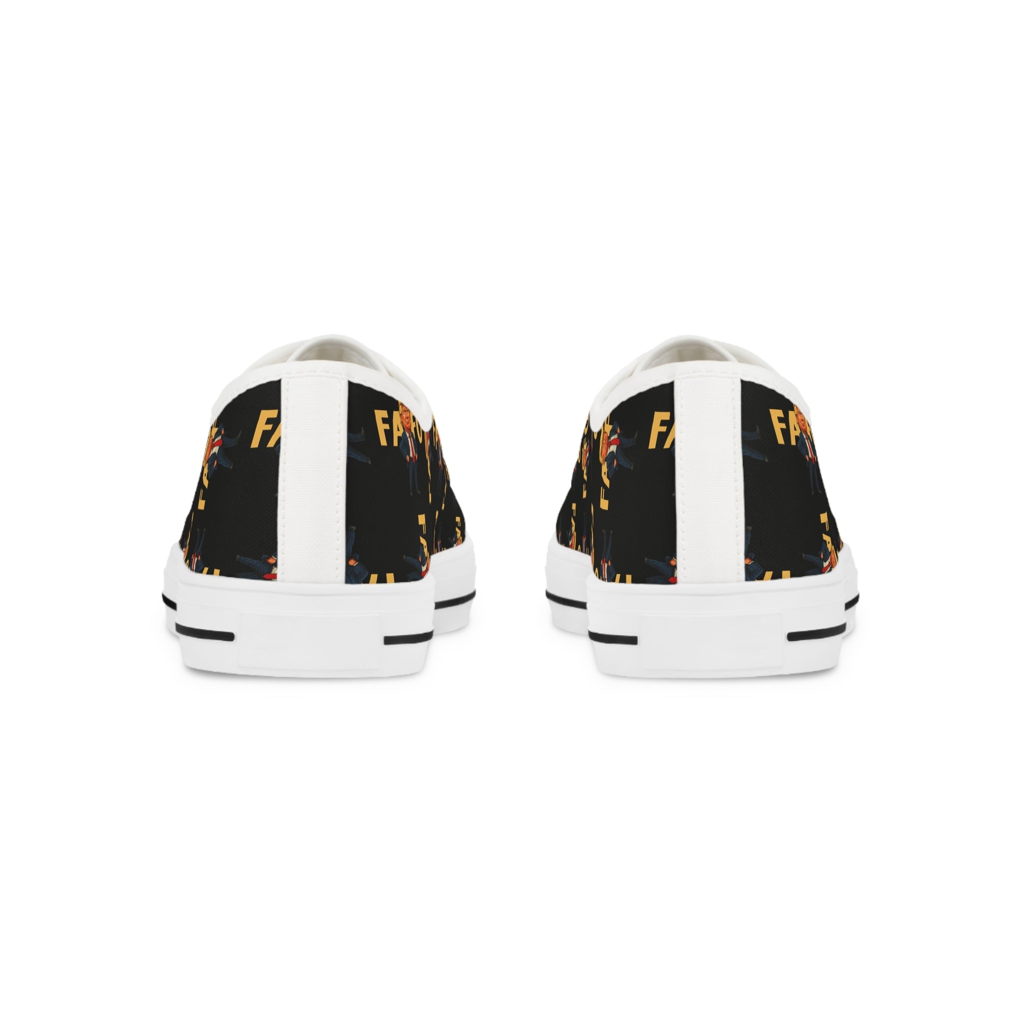 Brazen Political Parody Men's Low Top Sneakers