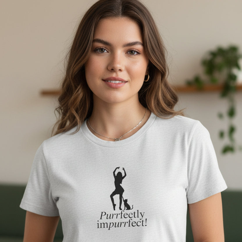 Purrfectly Impurrfect Women's Triblend Tee