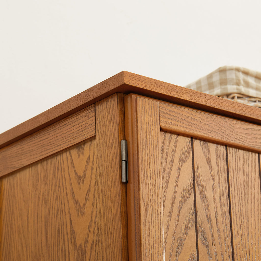 72.4' Tall Storage Cabinet Tall Storage Cabinet with 8 Doors and 4 Shelves ,Bookshelf Living Room, Kitchen, Dining Room, Office  Freestanding Storage Cabinet,Oak