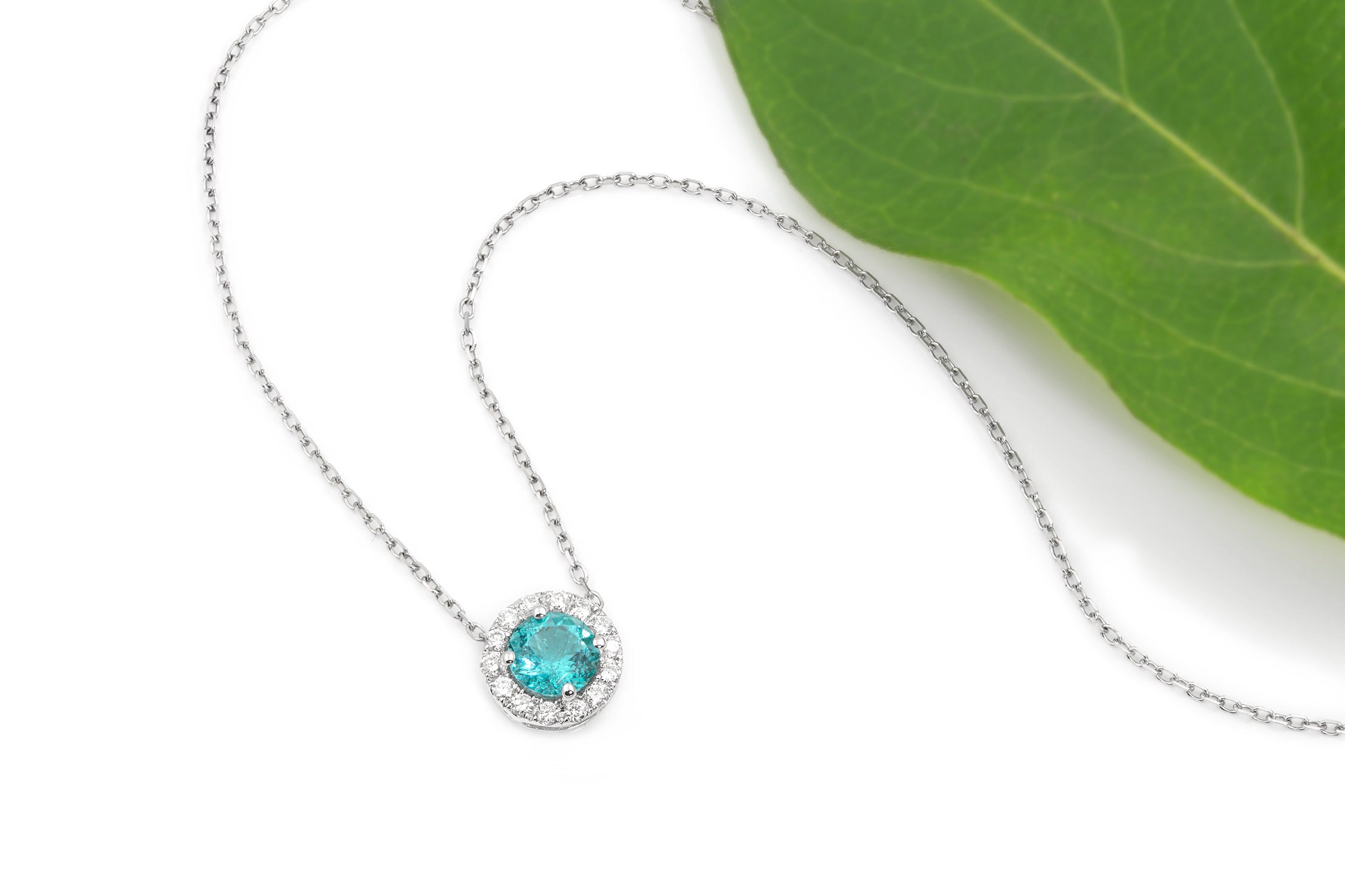 "Endless Love Collection" 14k Gold w/ Diamond Halo Portuguese Cut Cremation Pendant 5.5mm w/chain
