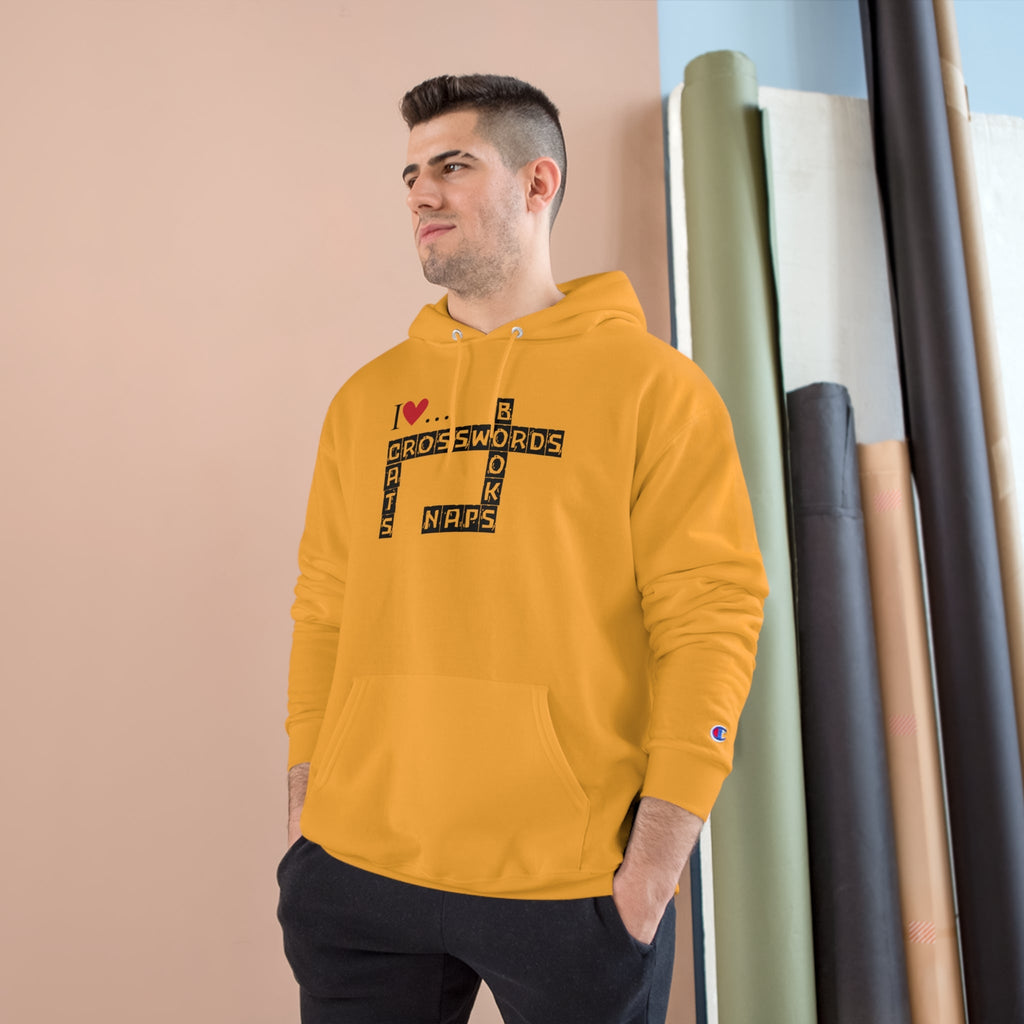 Crosswords and Cats Hoodie
