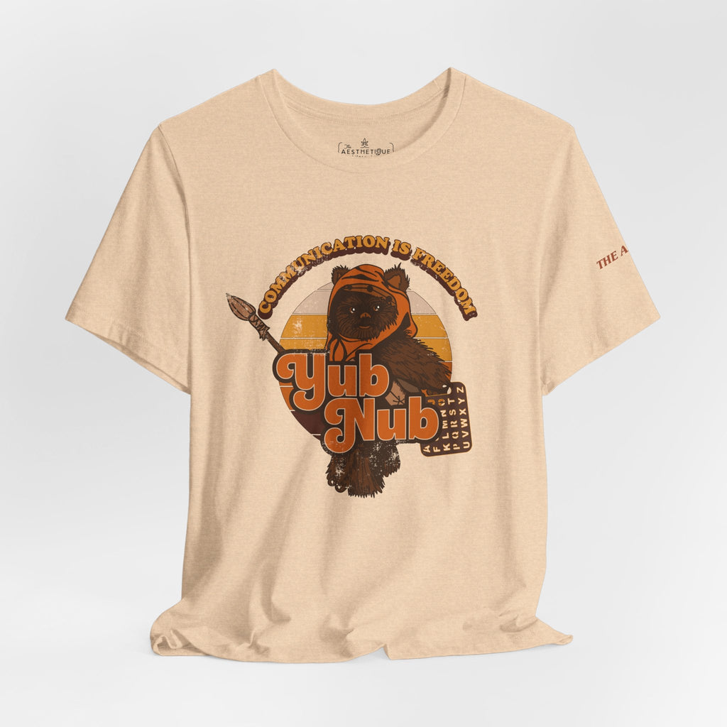 Communication is Freedom - Yub Nub - S2C - Adult Unisex Jersey Short Sleeve Tee