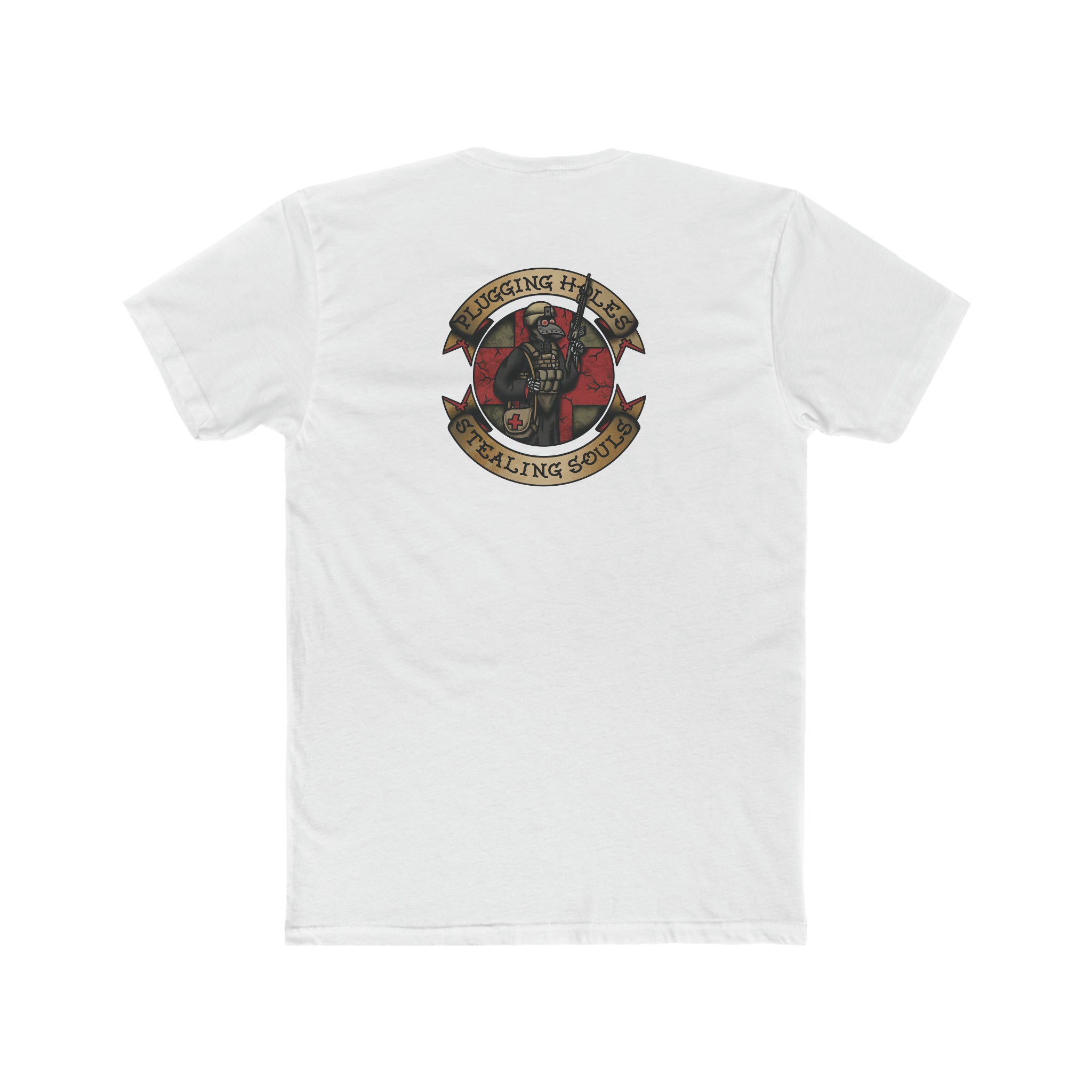 Pluggin' Holes and Stealin' Souls - Remastered - Crew Tee
