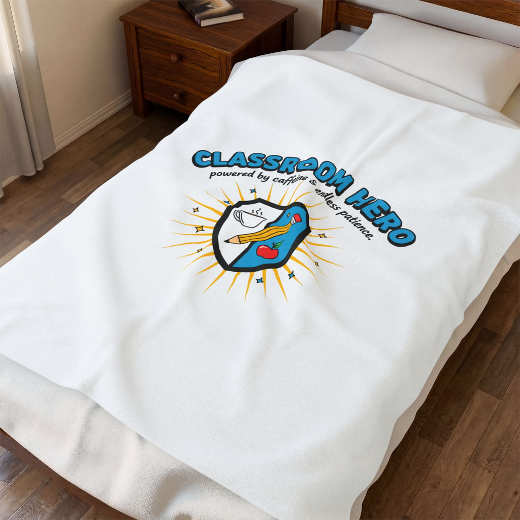 Classroom Hero Shield Blanket | Teacher Appreciation, Teacher Life