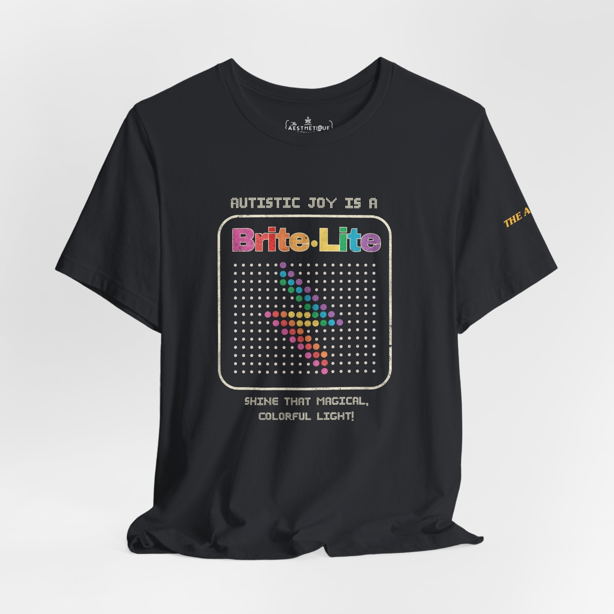 Autistic Joy is a Bright Light - Adult Unisex Jersey Tee