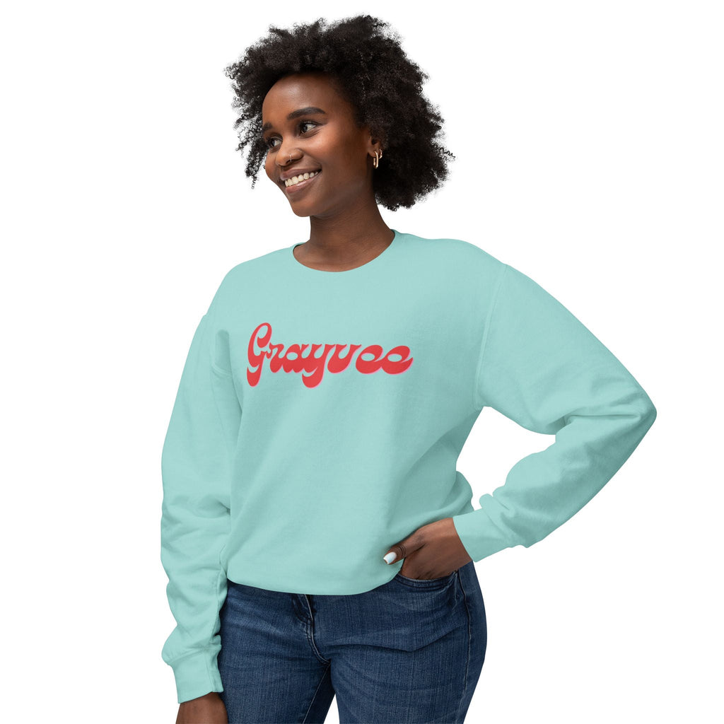 Unisex Lightweight Crewneck Sweatshirt "Grayvee"