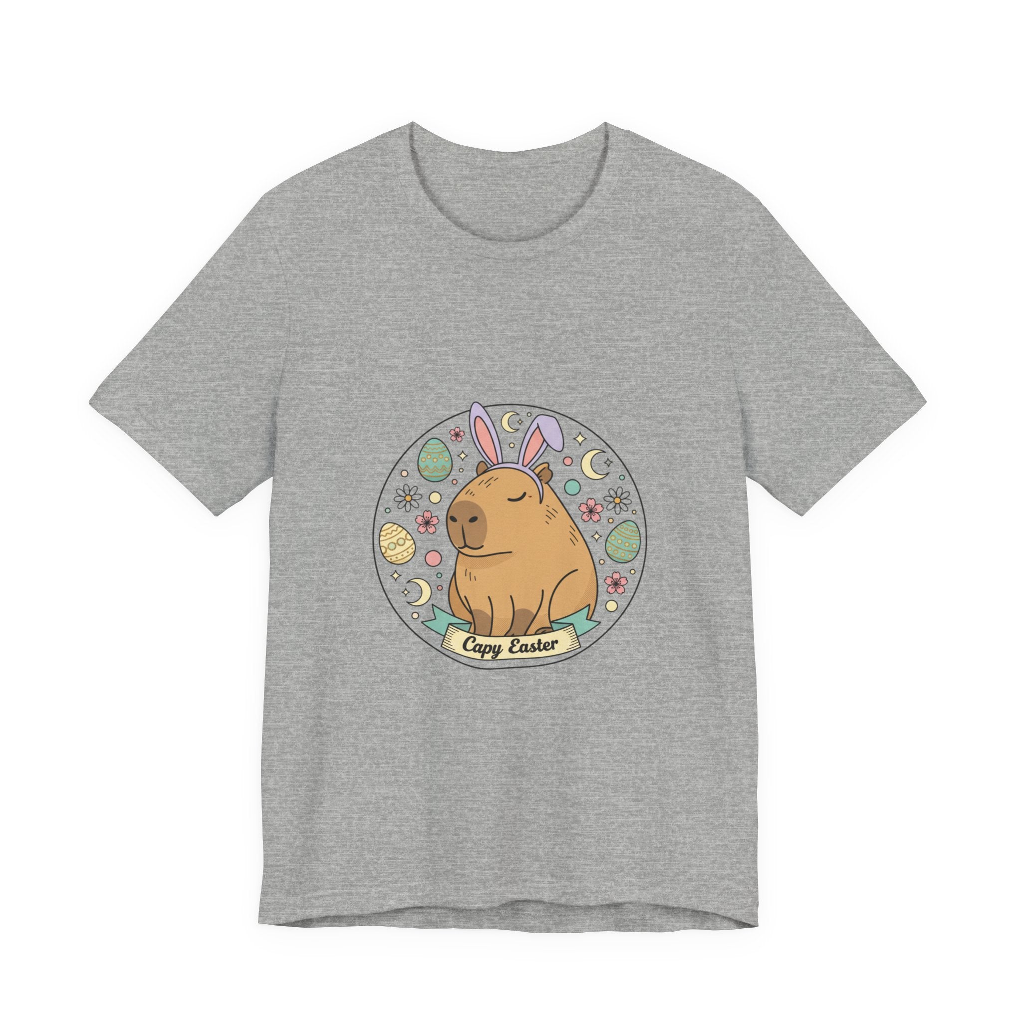 Cozy Easter Bunny Aesthetic Tee | Pastel Spring, Vintage Easter Cottagecore