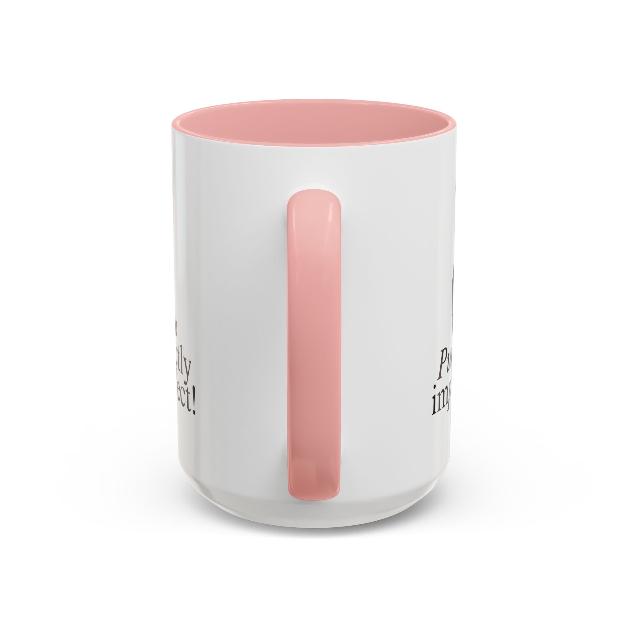 Purrfectly Impurrfect Accent Coffee Mug (11, 15oz)