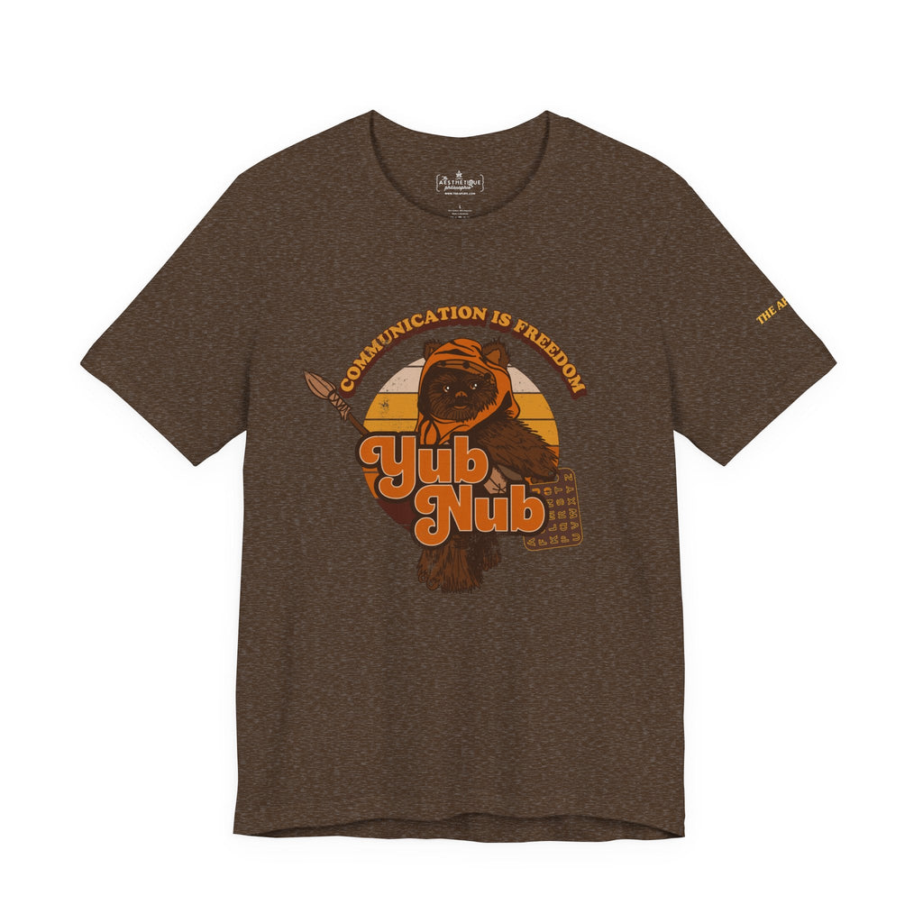 Communication is Freedom - Yub Nub - S2C - Adult Unisex Jersey Short Sleeve Tee