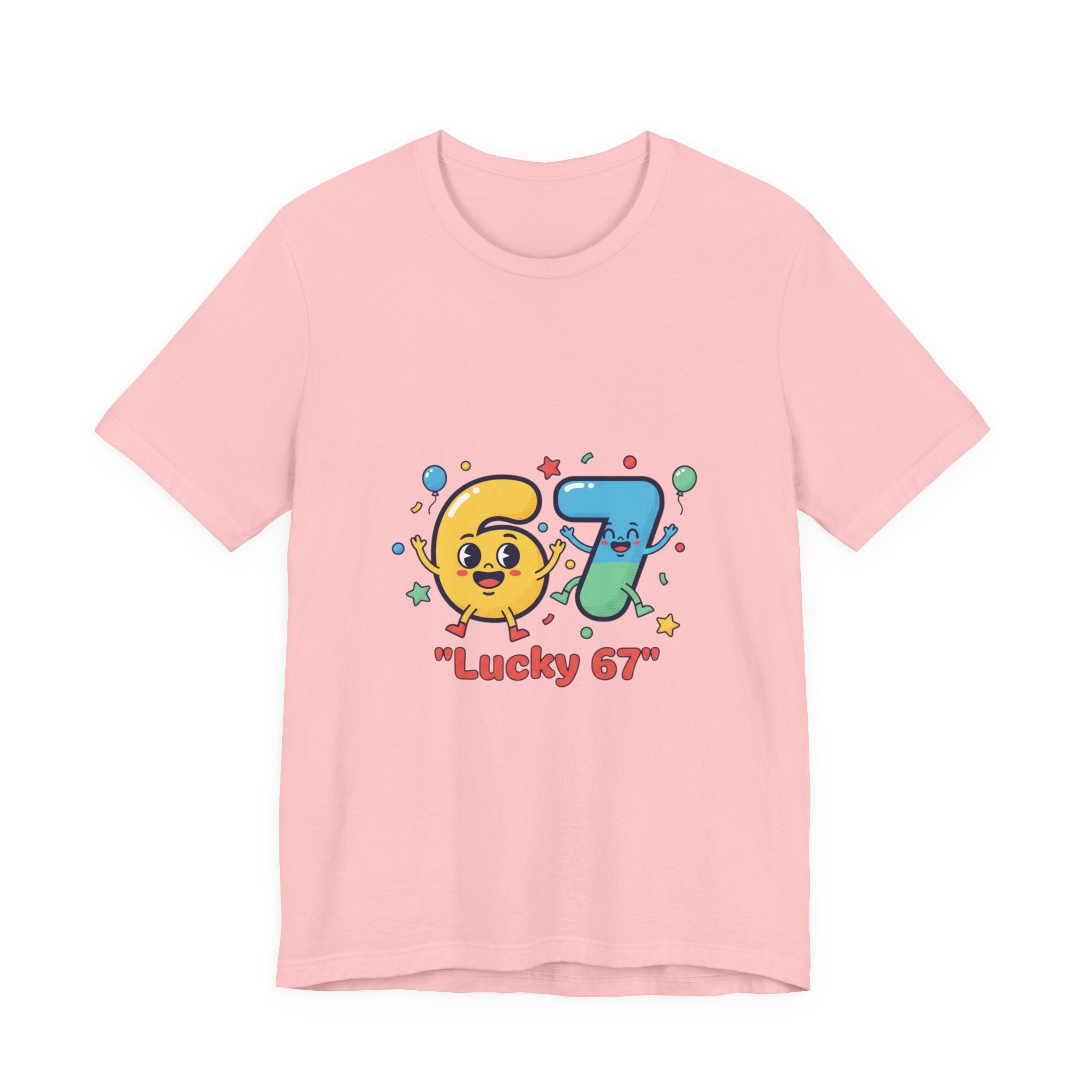 67 Shirt Tee | random number meme, absurdist humor, minimalist type